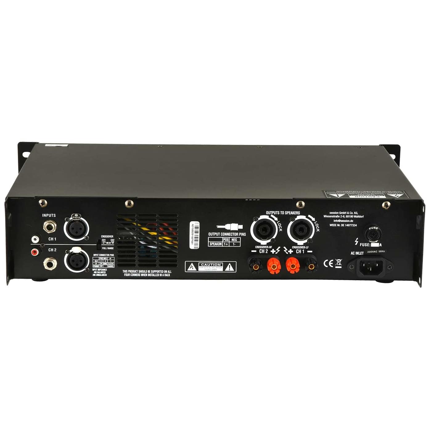 Klang Power Amplifier A2150G 2x220 W B-Ware