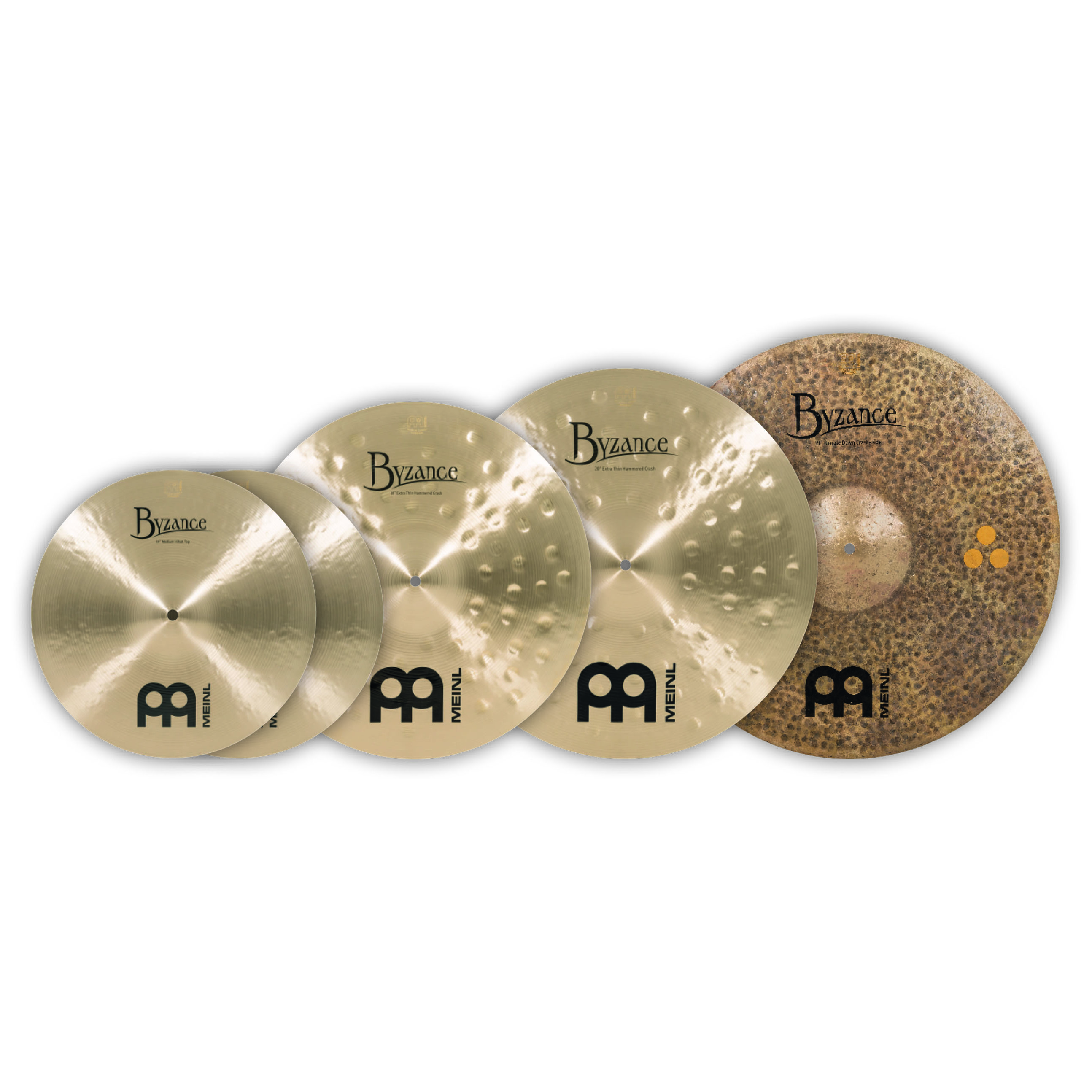 Meinl Cymbals A-CS2 - Byzance Artist's Choice Cymbal Set: Matt Halpern 1