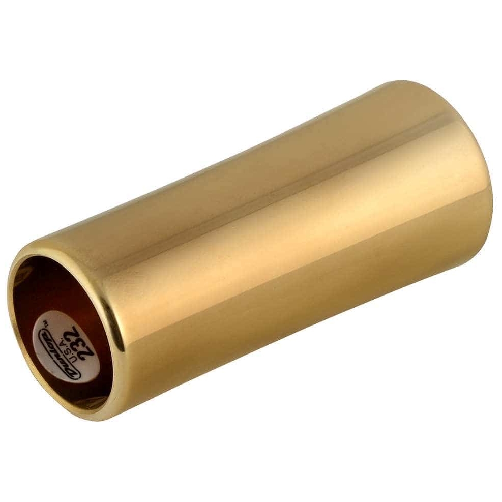 Dunlop - Dunlop Harris Bottle Neck Brass Slide Medium Concave 232