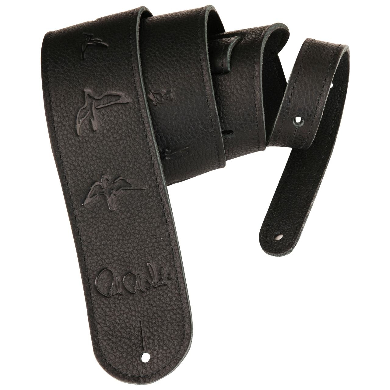 PRS - PRS Leather Birds Strap Black