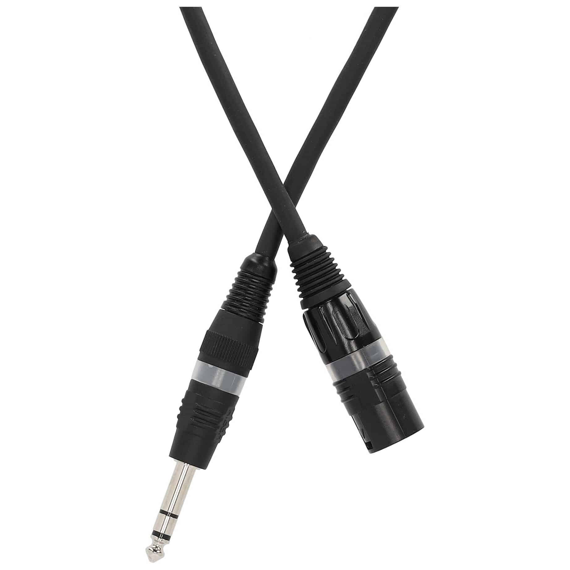Sommer Cable SGFD-0100-SW Stage 22 Highflex XLR Male - Klinke Stereo 1 Meter 2