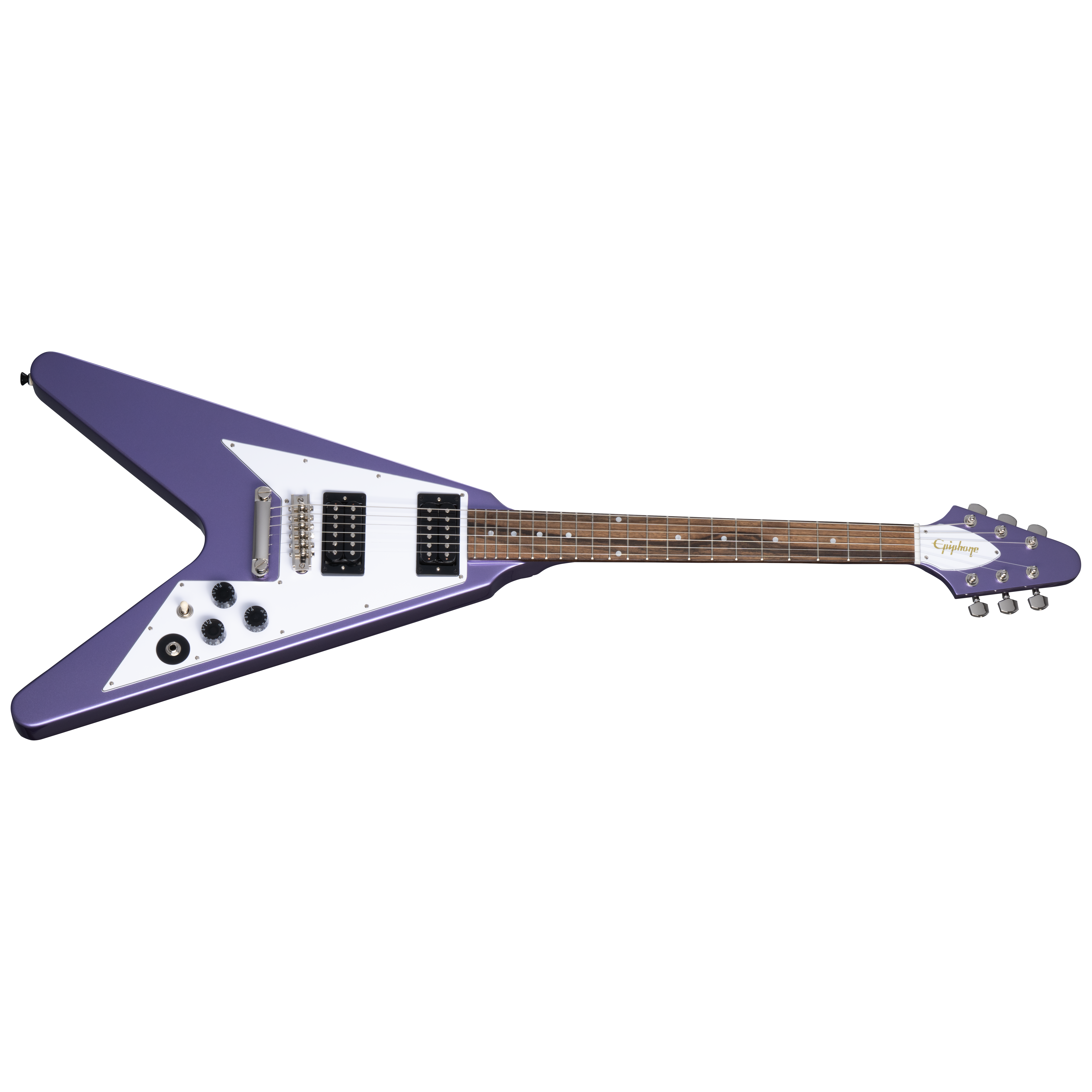 Epiphone Kirk Hammett 1979 Flying V Purple Metallic 1