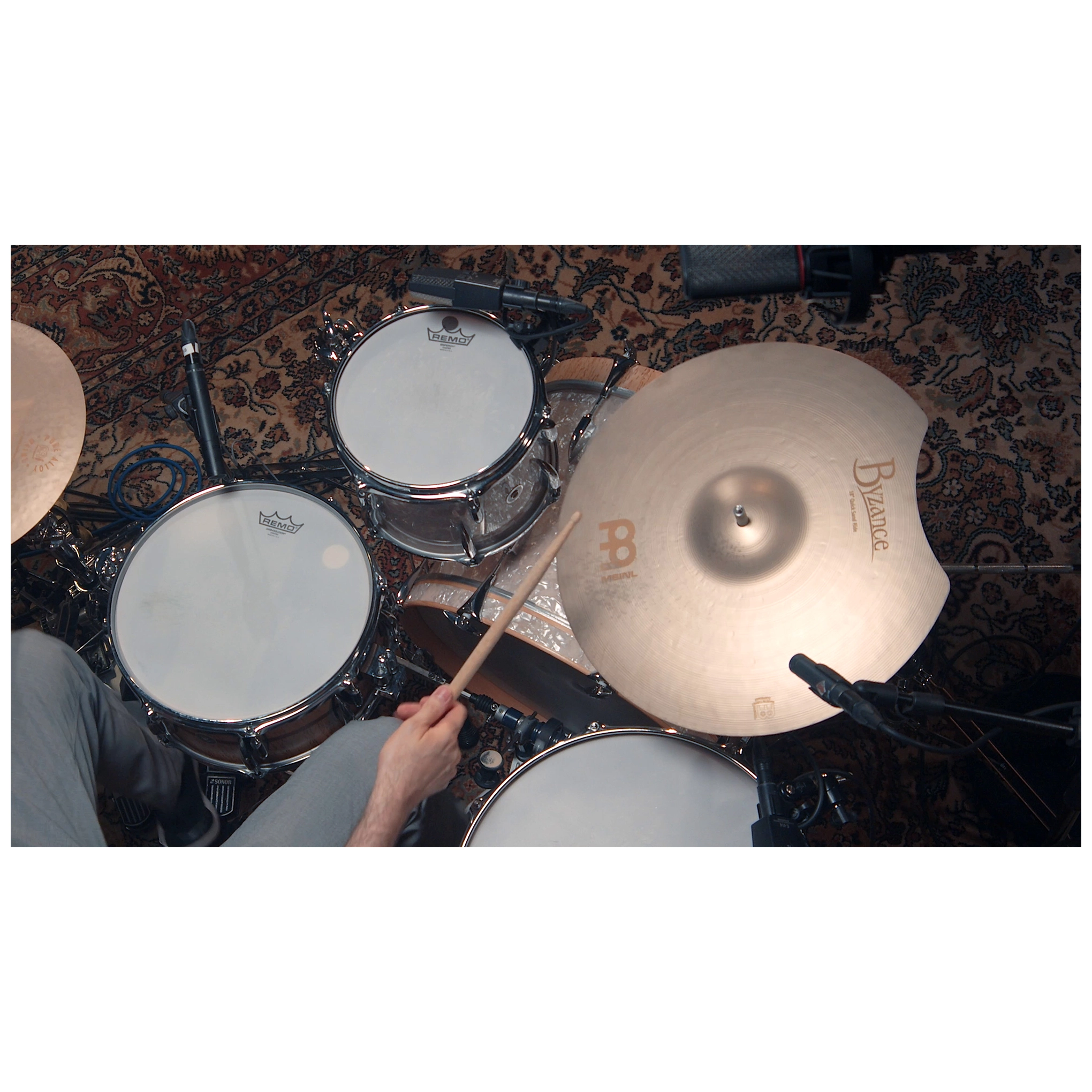 Meinl Cymbals B18QSR 18" Byzance Vintage Quick Sand Ride - Benny Greb Signature 4