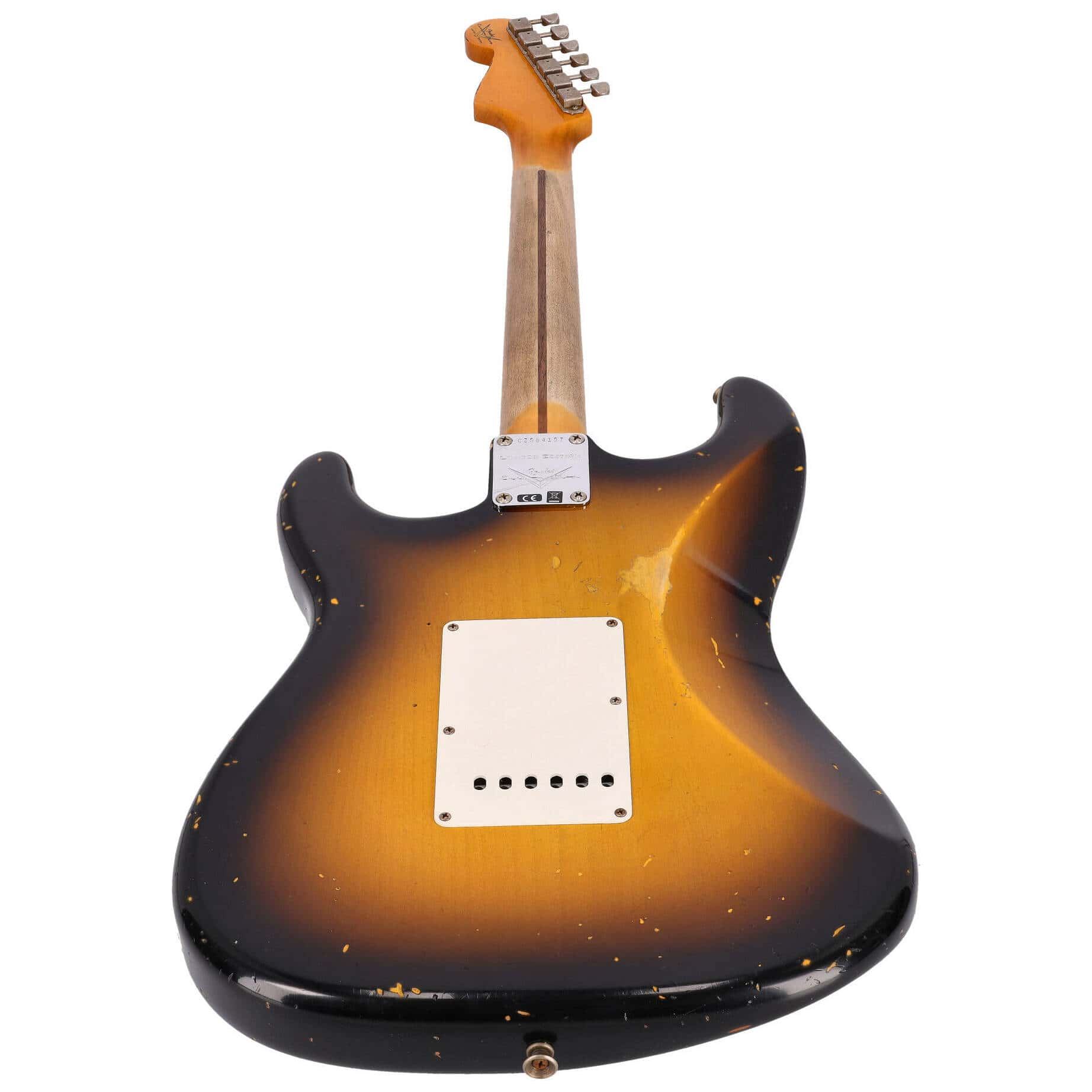 Fender LTD Custom Shop 57 Stratocaster Relic Wide-Fade 2-Color Sunburst 8