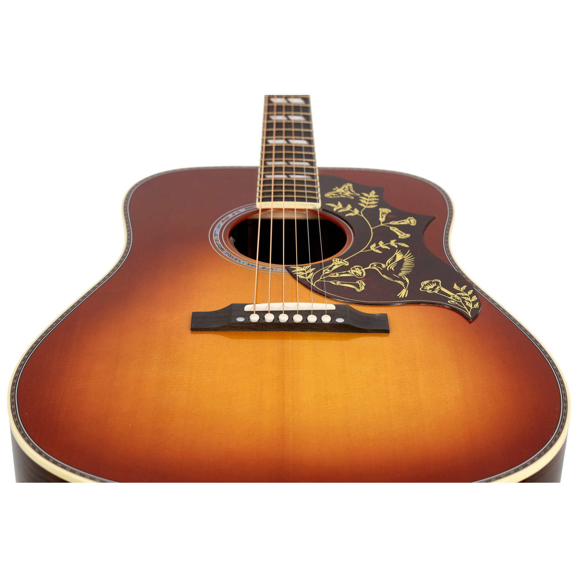 Gibson Hummingbird Deluxe Rosewood Burst 4