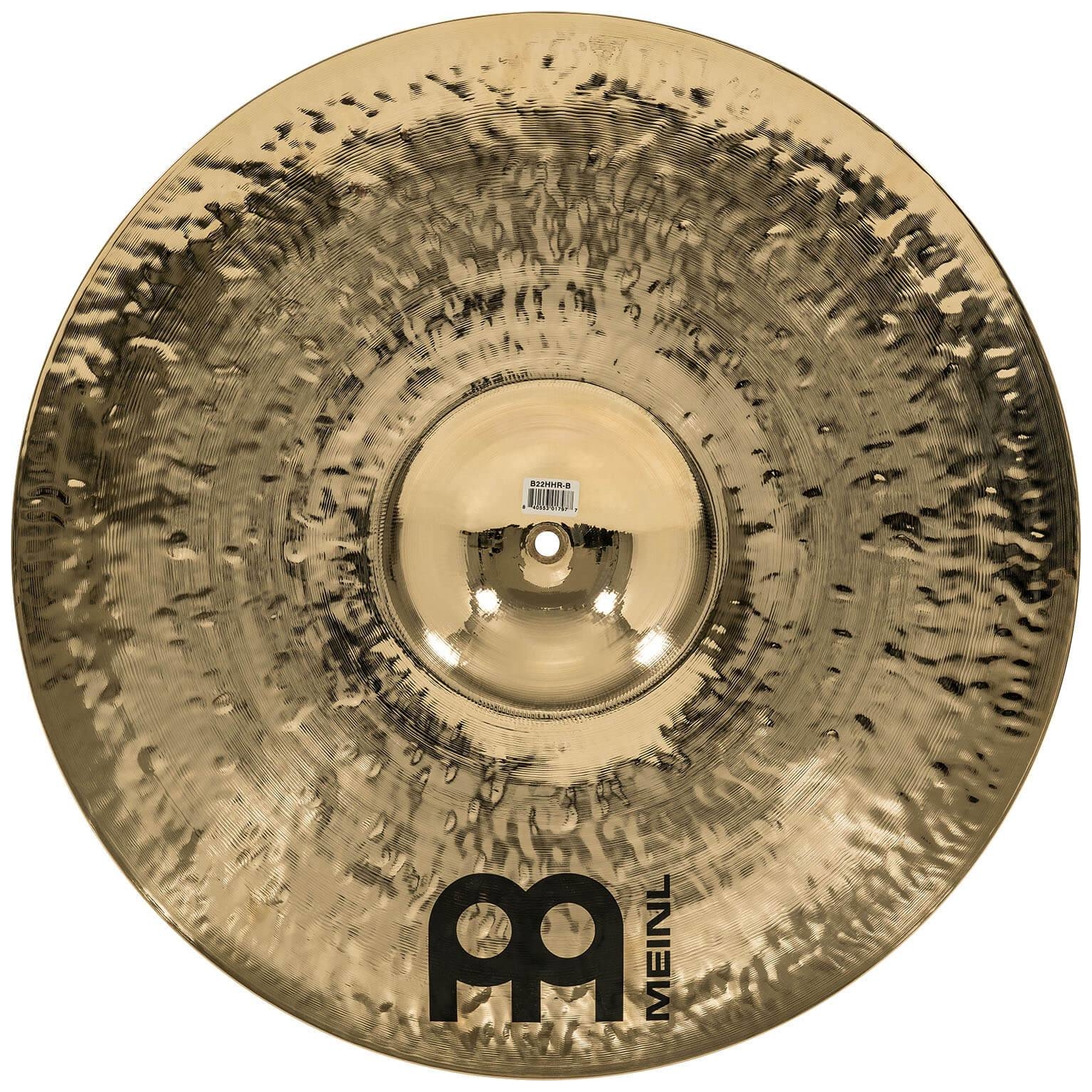 Meinl Cymbals - Meinl Cymbals B22HHR-B - 22 Byzance Brilliant Heavy Hammered Ride - 4
