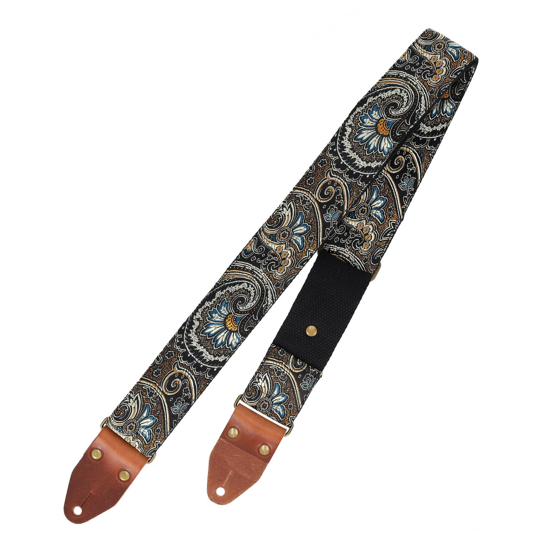 Steyner Straps Paisley Gitarrengurt schwarz Indian Nights kaufen Jetzt bei session