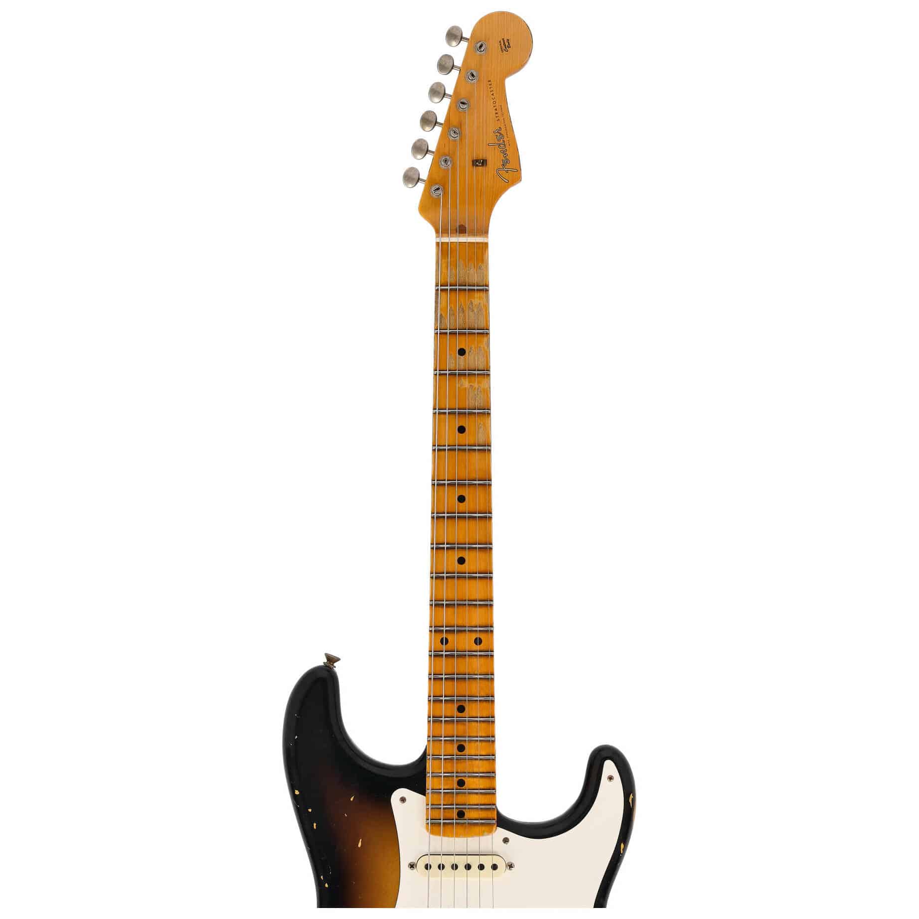 Fender LTD Custom Shop 57 Stratocaster Relic Wide-Fade 2-Color Sunburst 5