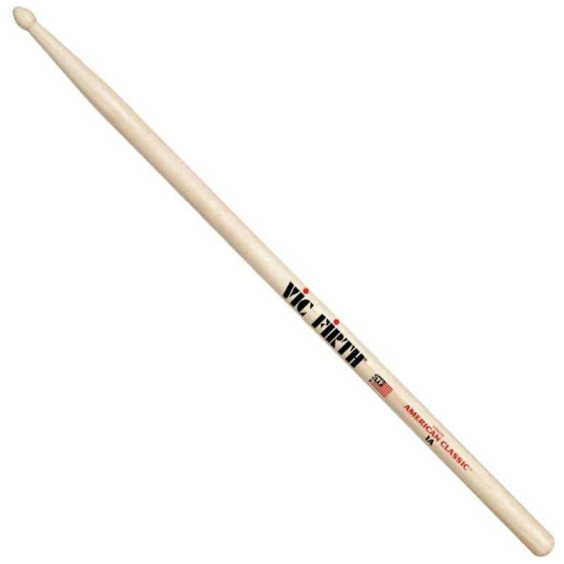 Vic Firth 1A - American Classic - Hickory - Wood Tip