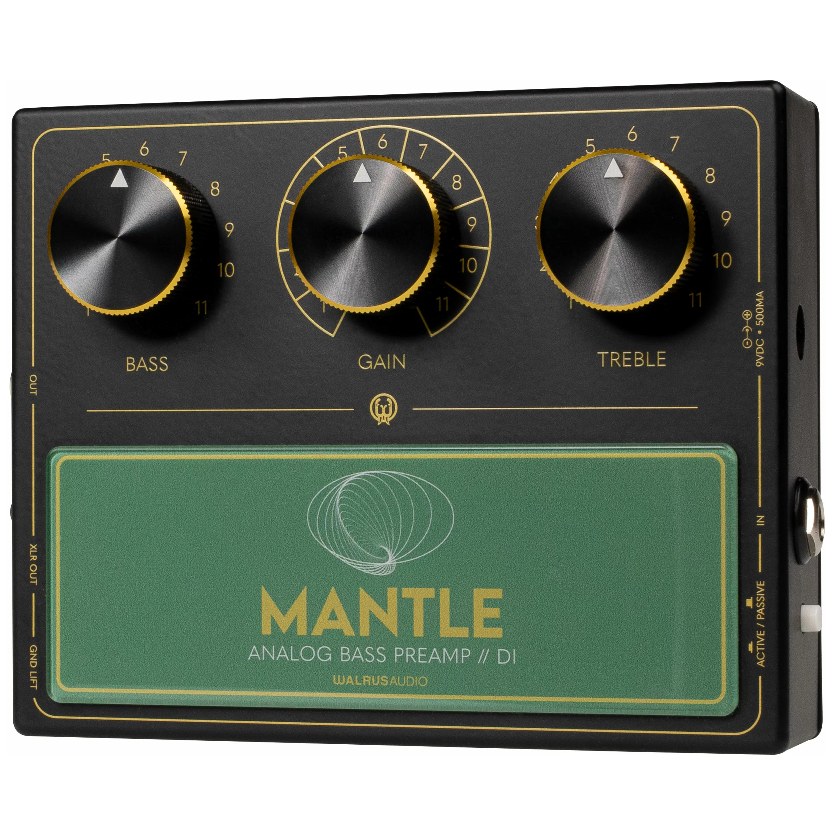 Walrus Audio Mantle Bass Pre-Amp DI FX Pedal