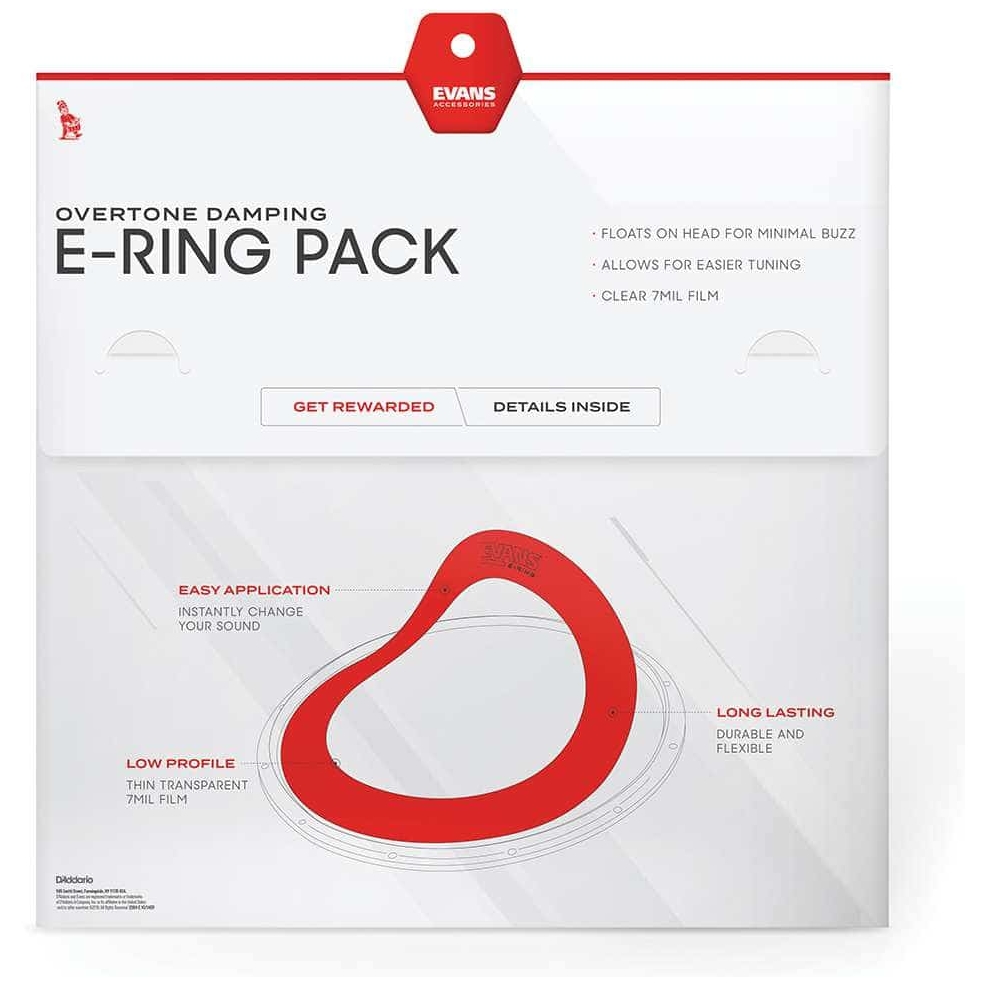 Evans - Evans E14ER15 - E-Ring - 14 x 1,5 Zoll - 3