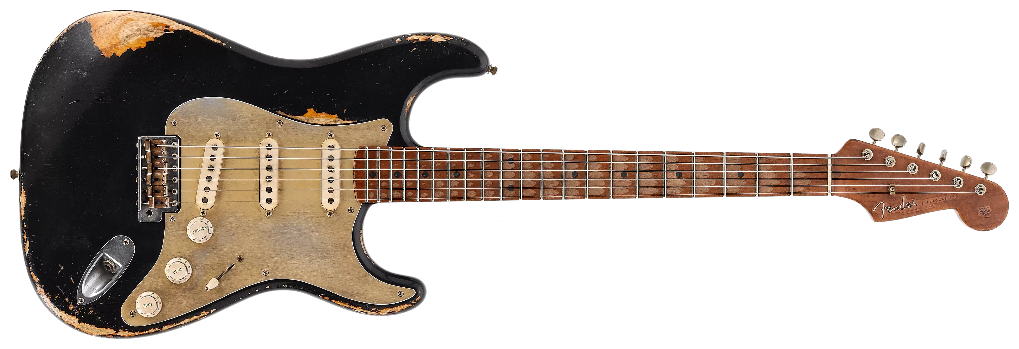 Fender Custom Shop 50´s Stratocaster HVYREL BLK over VB MBAH #2 1