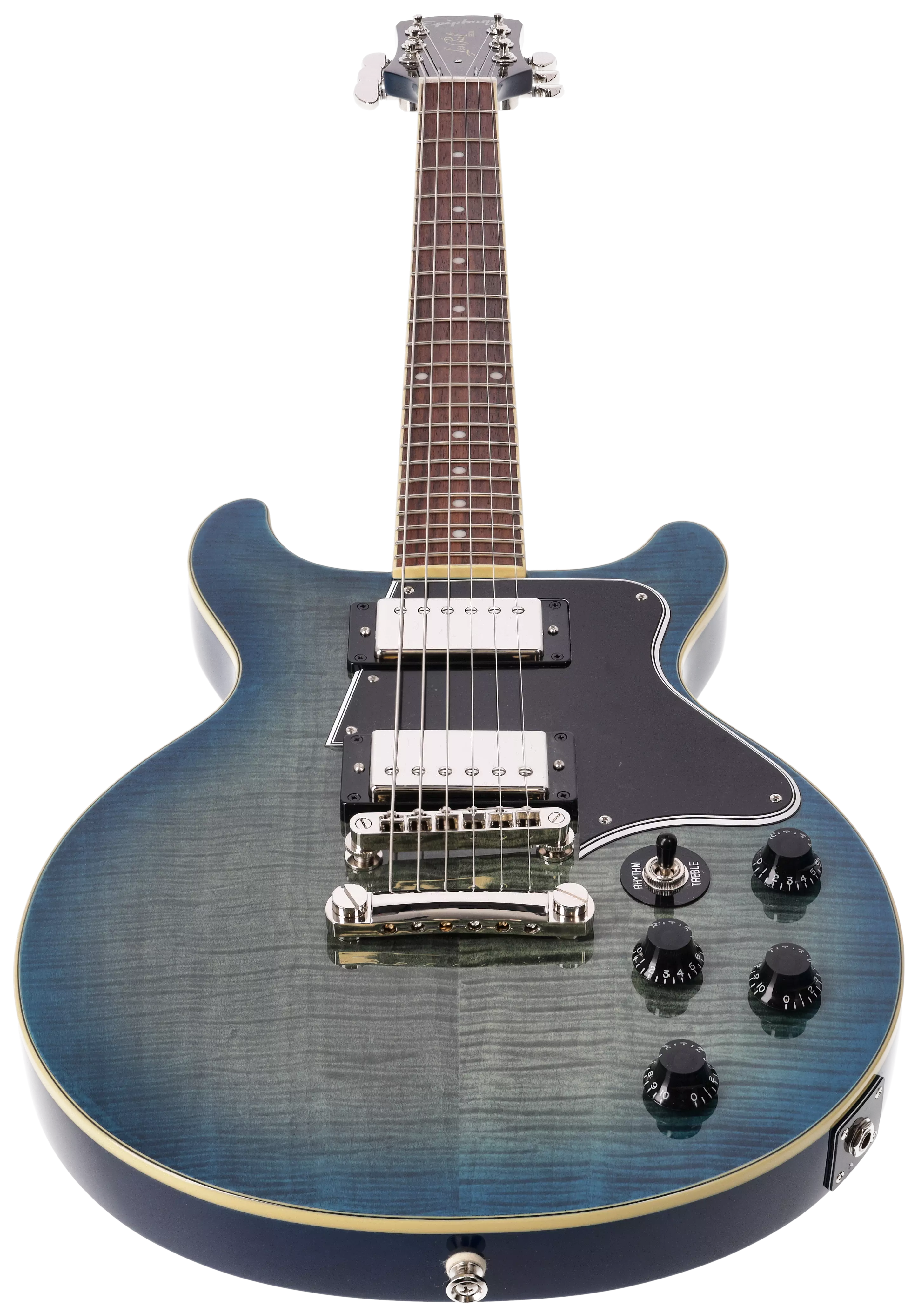 Epiphone Les Paul Special Double Cut Figured Ocean Water 3