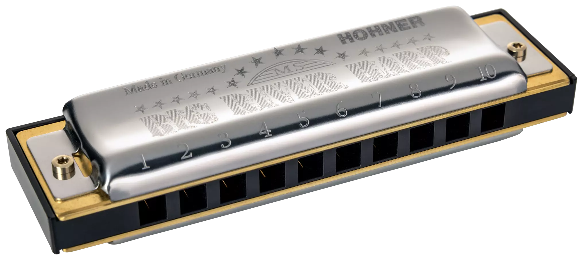 Hohner Big River Harp MS G-Dur Mundharmonika