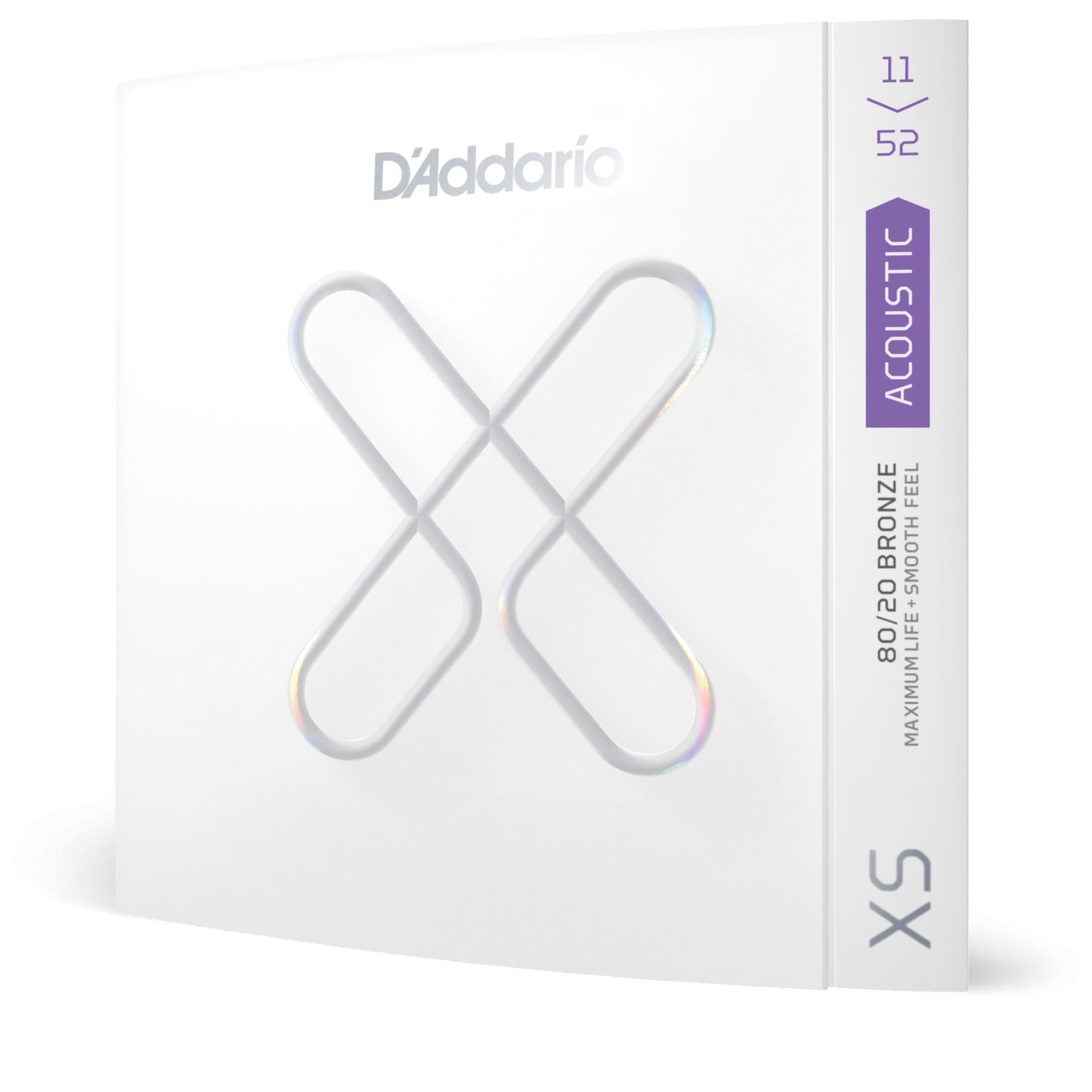 Image of D’addario xsabr1152  xs 80 20 acoustic bronze custom light 12000051 4