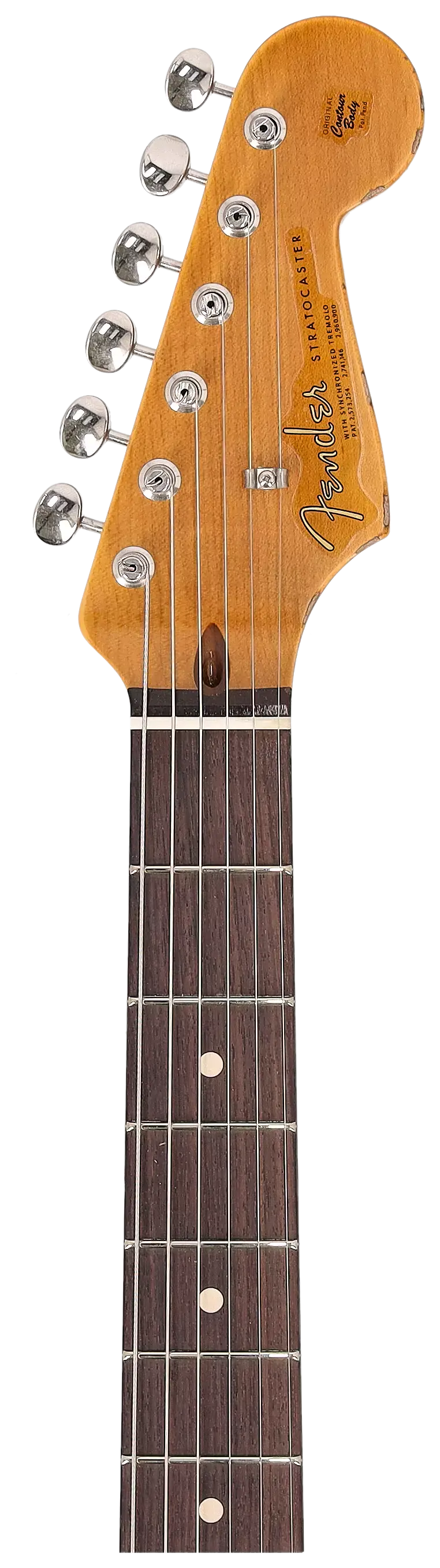 Fender Custom Shop 1963 Stratocaster Relic Aged Copper Metallic #CZ578517 5