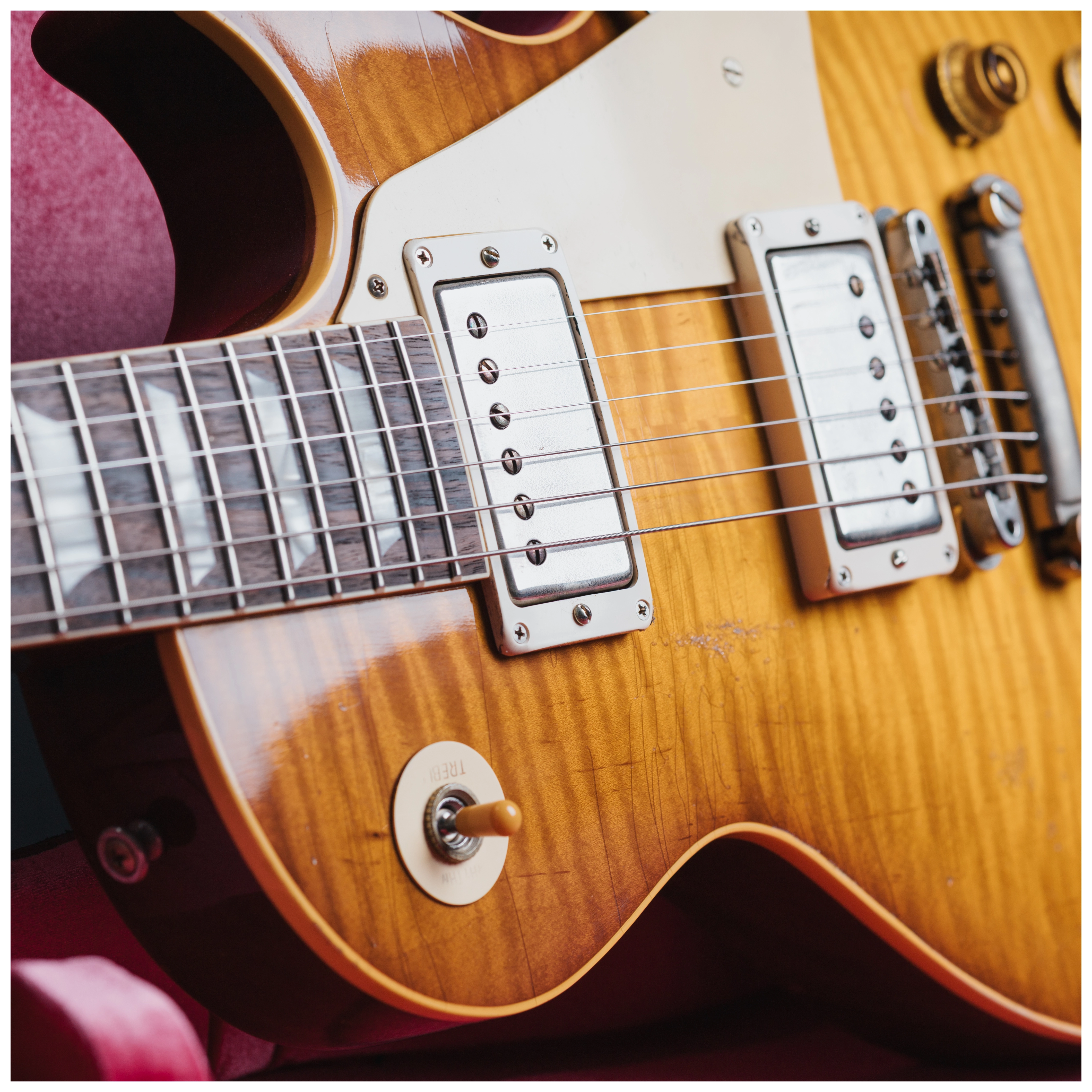 Gibson 1959 Les Paul Standard Reissue Murphy Lab Heavy Aged Golden Poppy Burst #943461 43