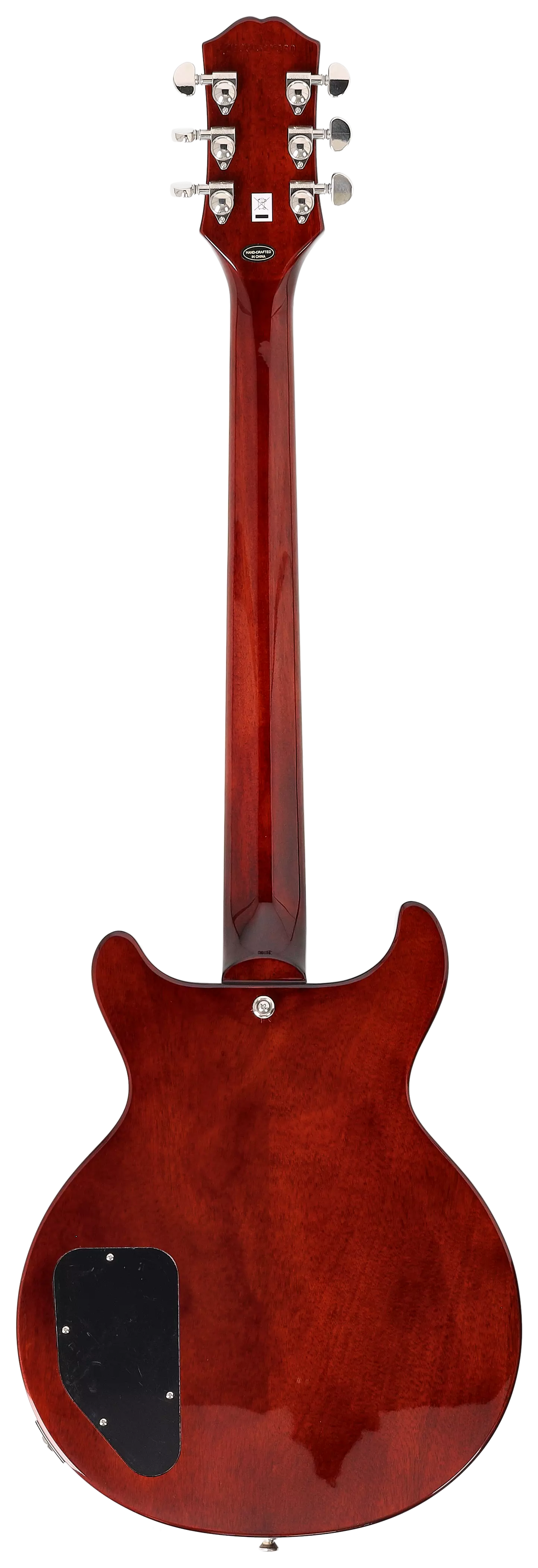 Epiphone Les Paul Special Double Cut Figured Bourbon Burst 2