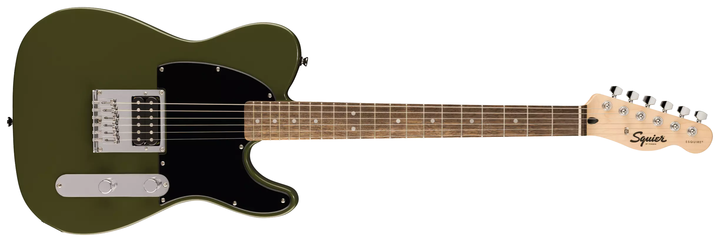 Squier by Fender Sonic Esquire H LRL BLK PG Olive 1