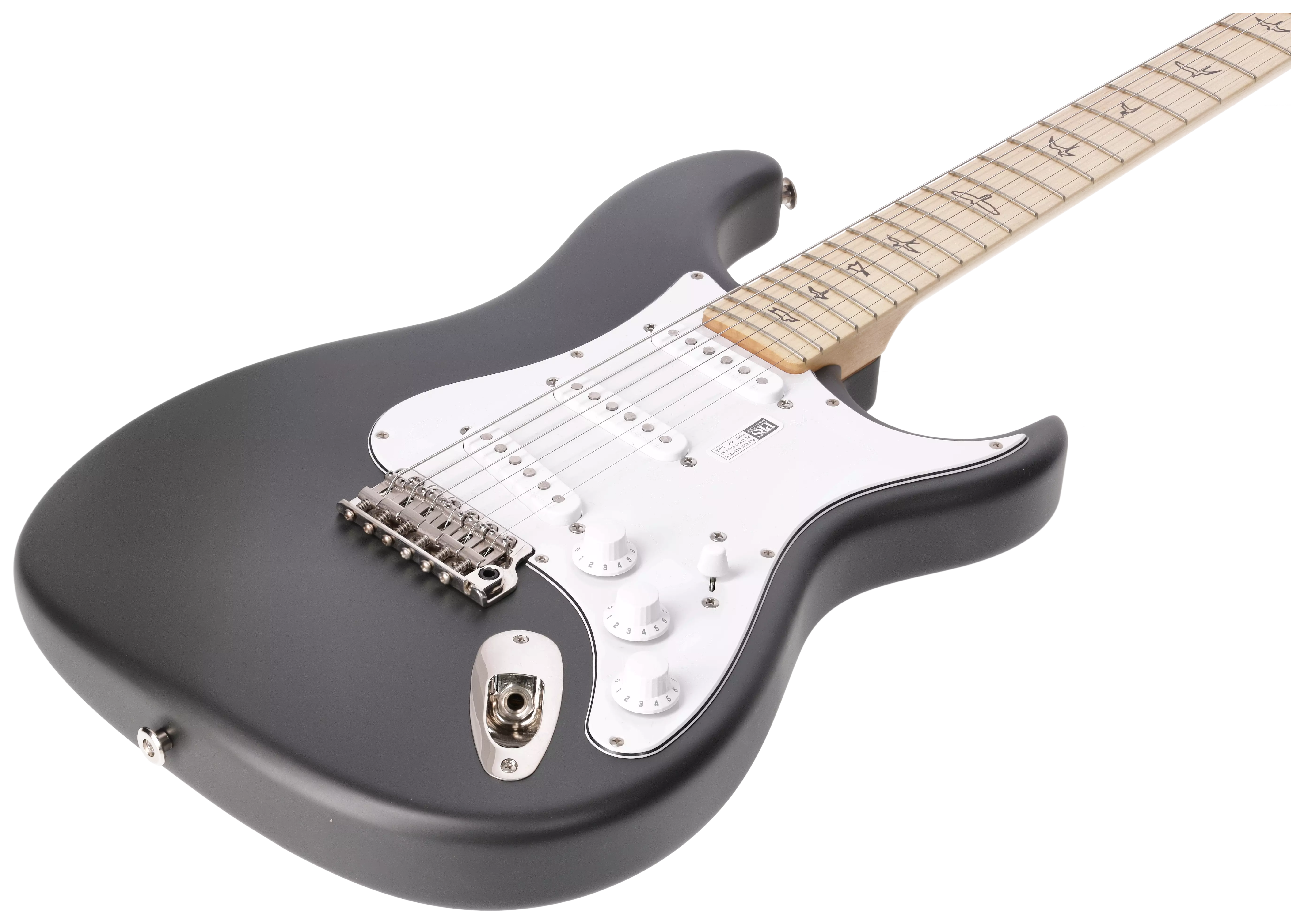 PRS John Mayer JM Silver Sky MN Faded Black Tee Satin 4