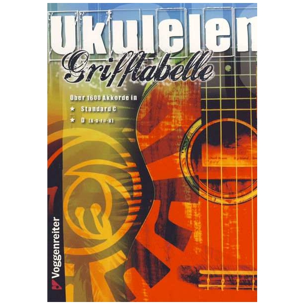 Voggenreiter - Voggenreiter Ukulelen Grifftabelle