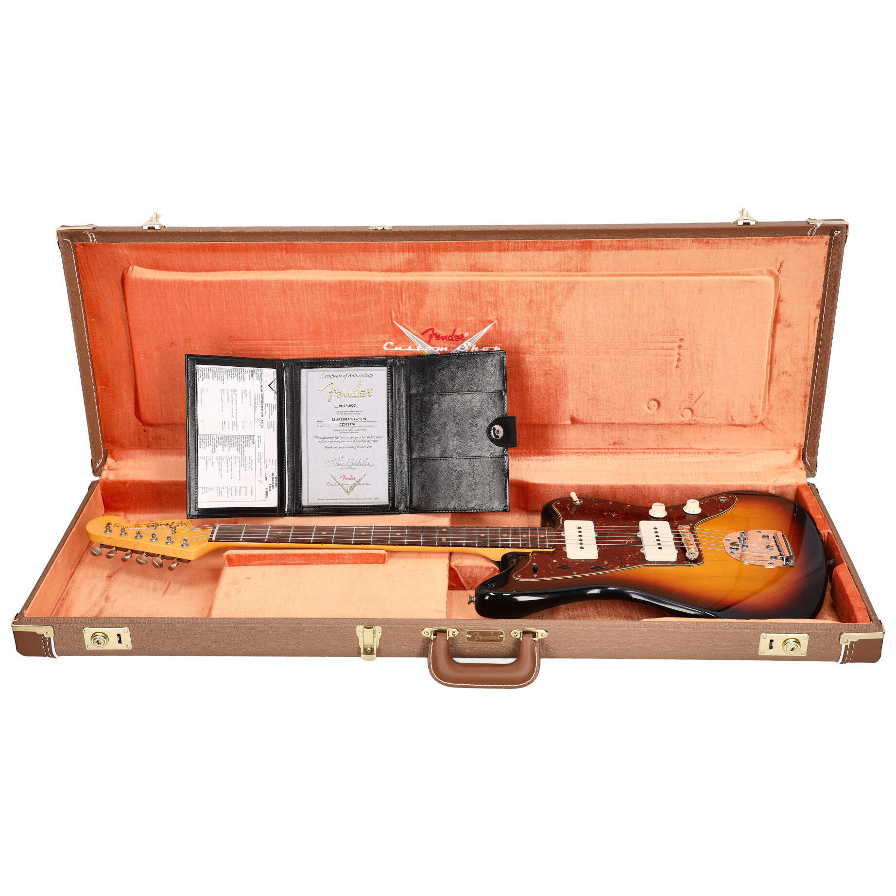 Fender Custom Shop 1962 Jazzmaster Journeyman Relic Aged 3-Color Sunburst 14