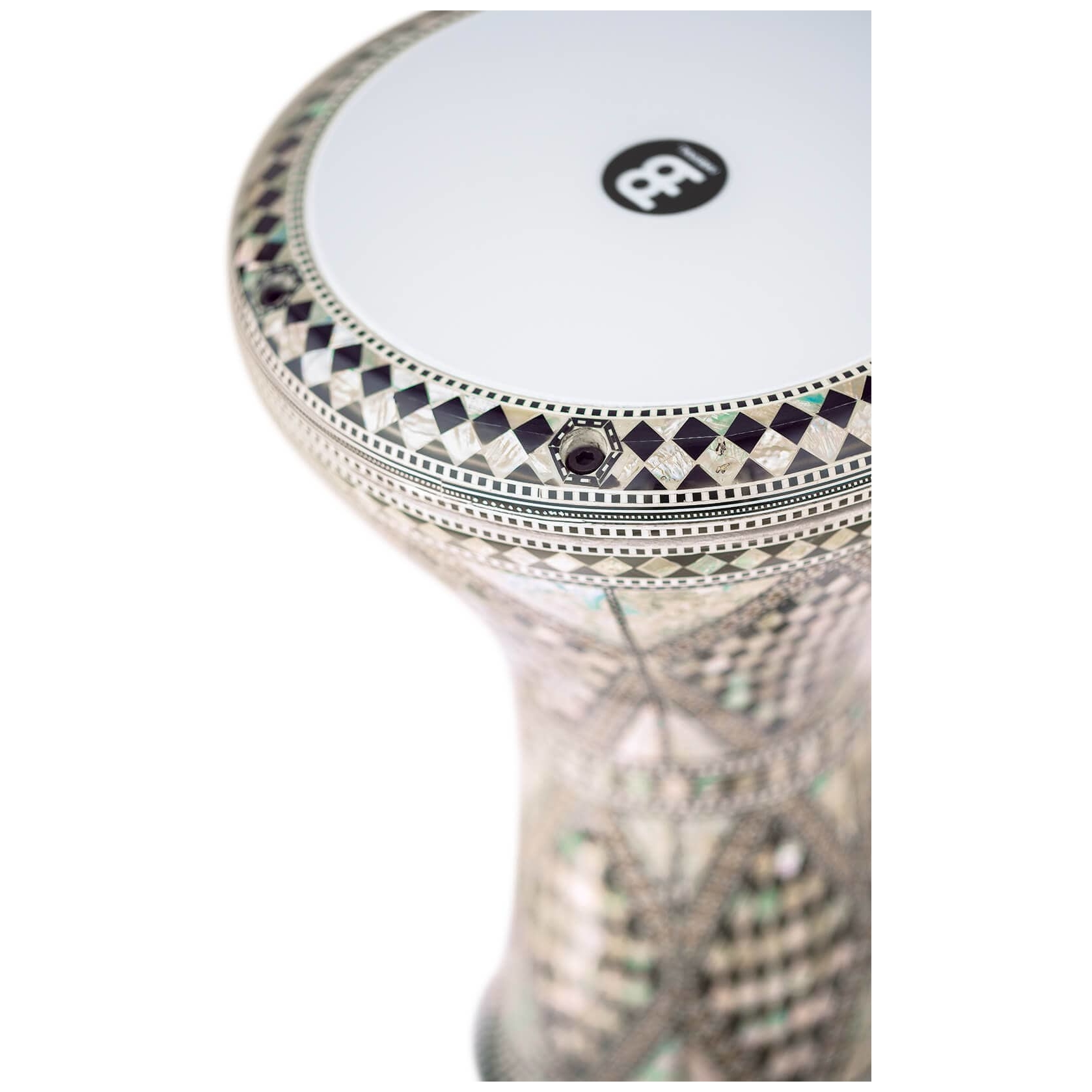Meinl Percussion - Meinl Percussion AEED1 - 8,75 Zoll Artisan Edition Doumbek, White Burl, Mosaic Royale - 1