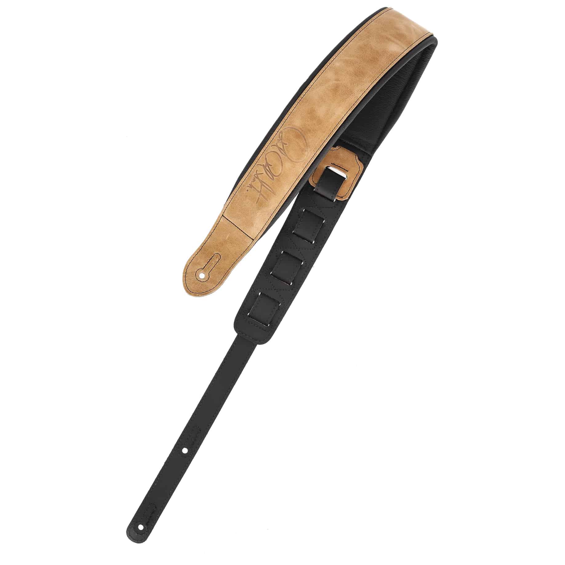 PRS - PRS Signature Leather Strap Sandstone Black