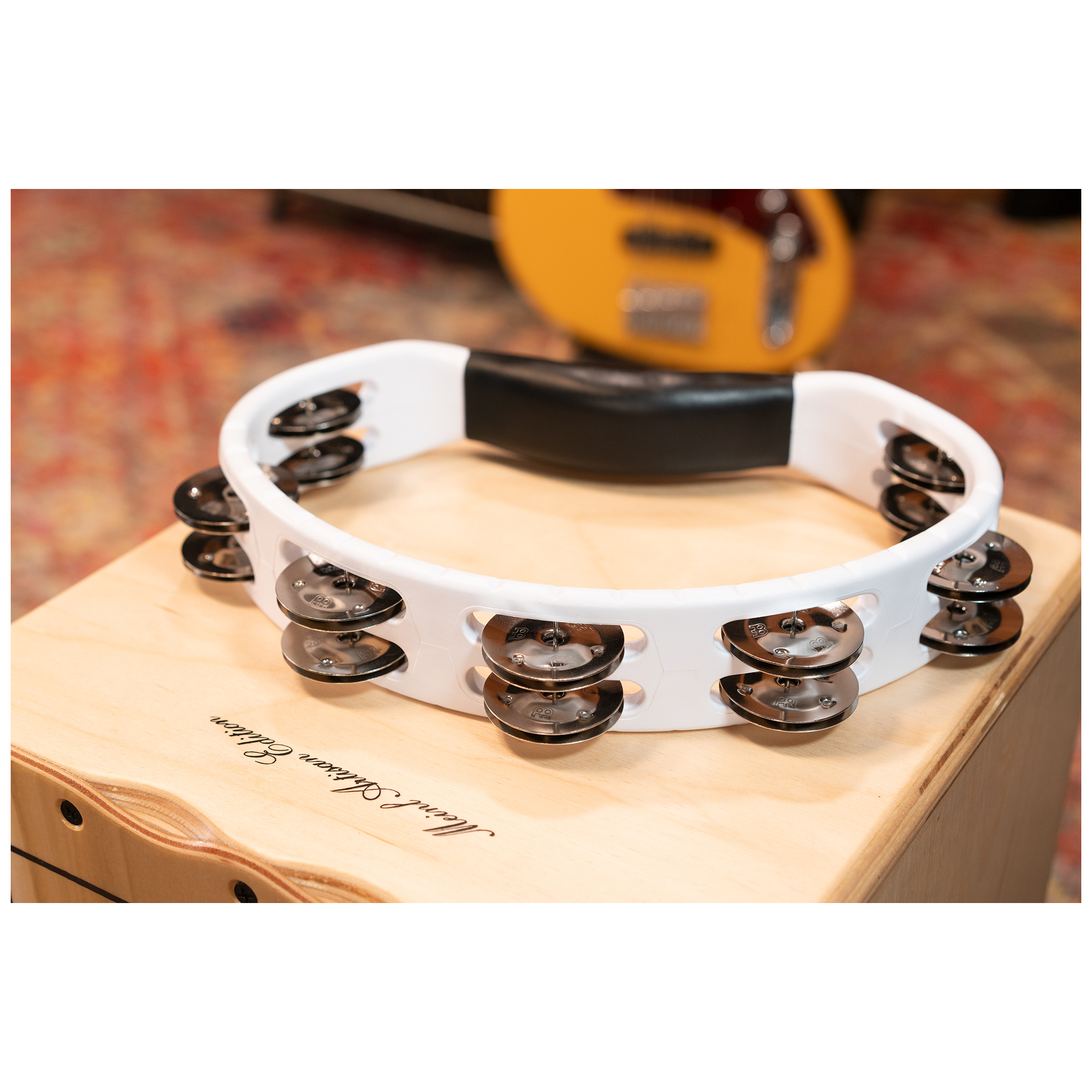 Meinl Percussion HTMT1WH - Headliner® Hand Held ABS Tambourine  7