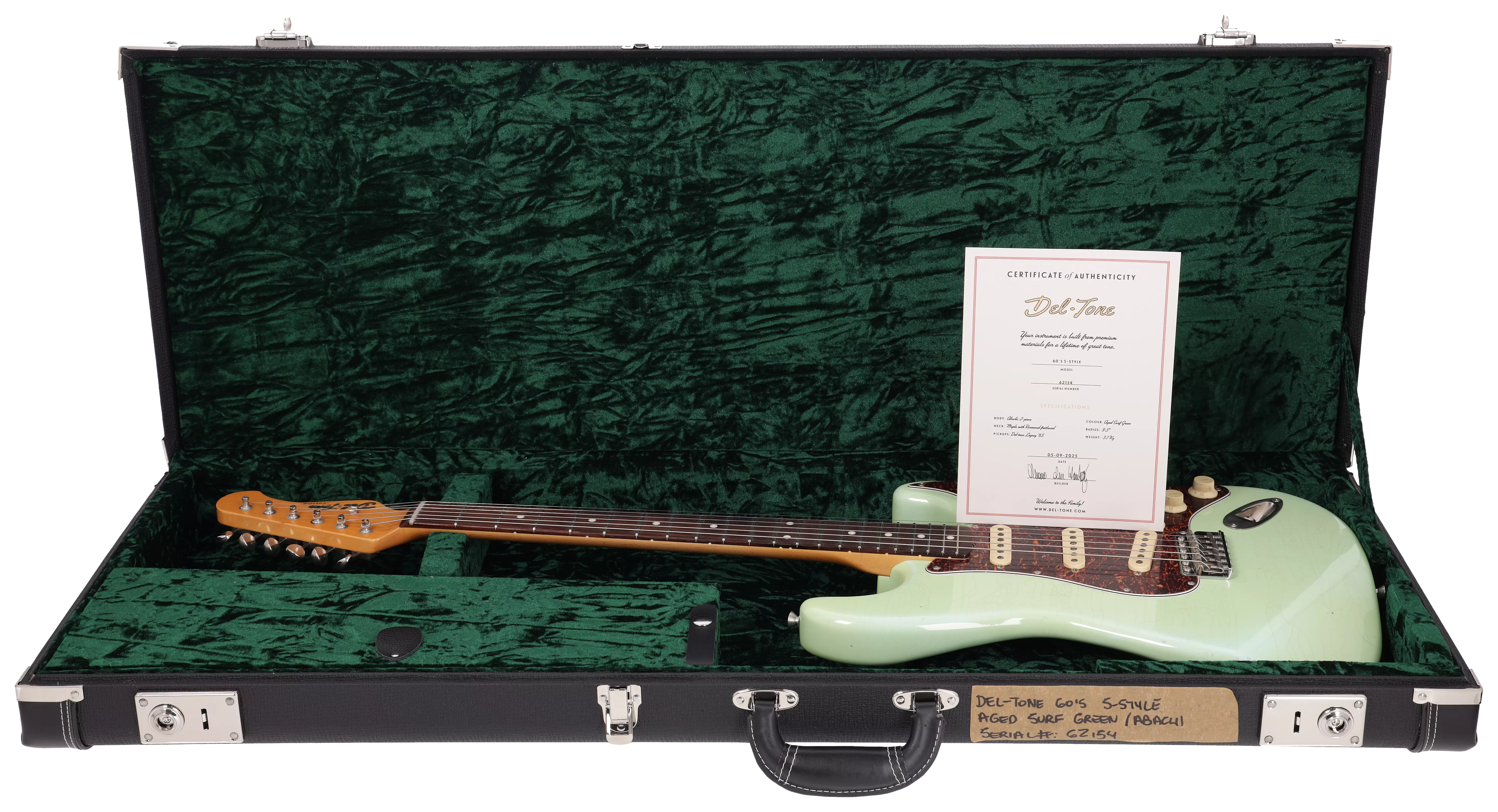  60s S-Style Aged Surf Green Light Aged #62154 17