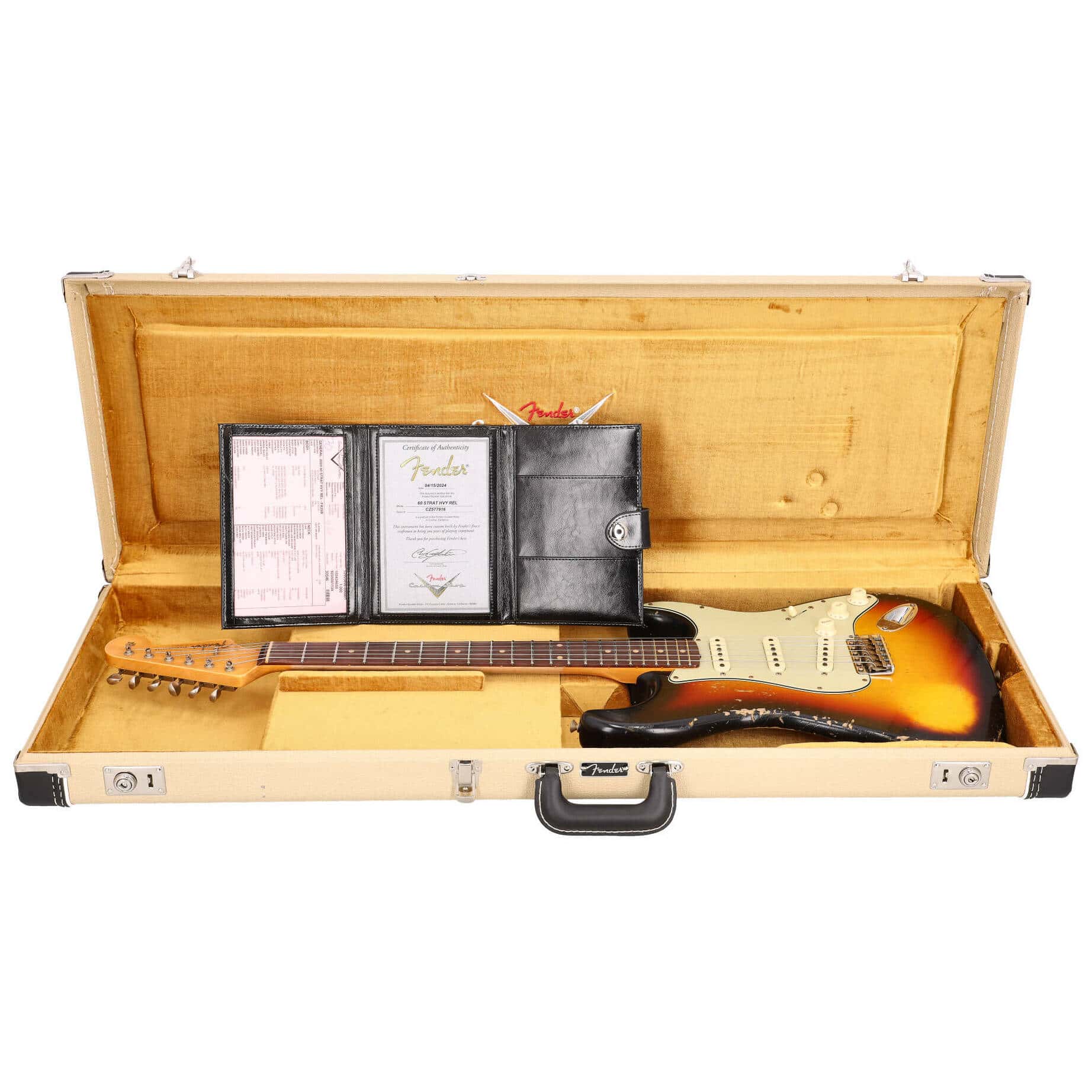 Fender Custom Shop 1960 Stratocaster HVYREL 3TS 21