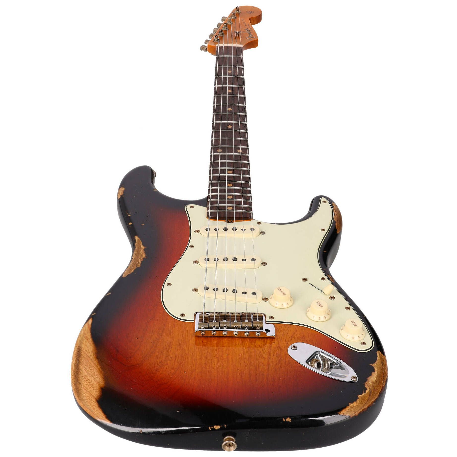 Fender LTD Custom Shop Roasted 62 Stratocaster Heavy Relic Faded Aged 3-Color Sunburst #1 3