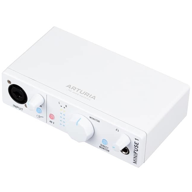 ARTURIA MiniFuse 1 USBオーディオインターフェース Arturia MiniFuse 1 - White kaufen | Jetzt bei session!