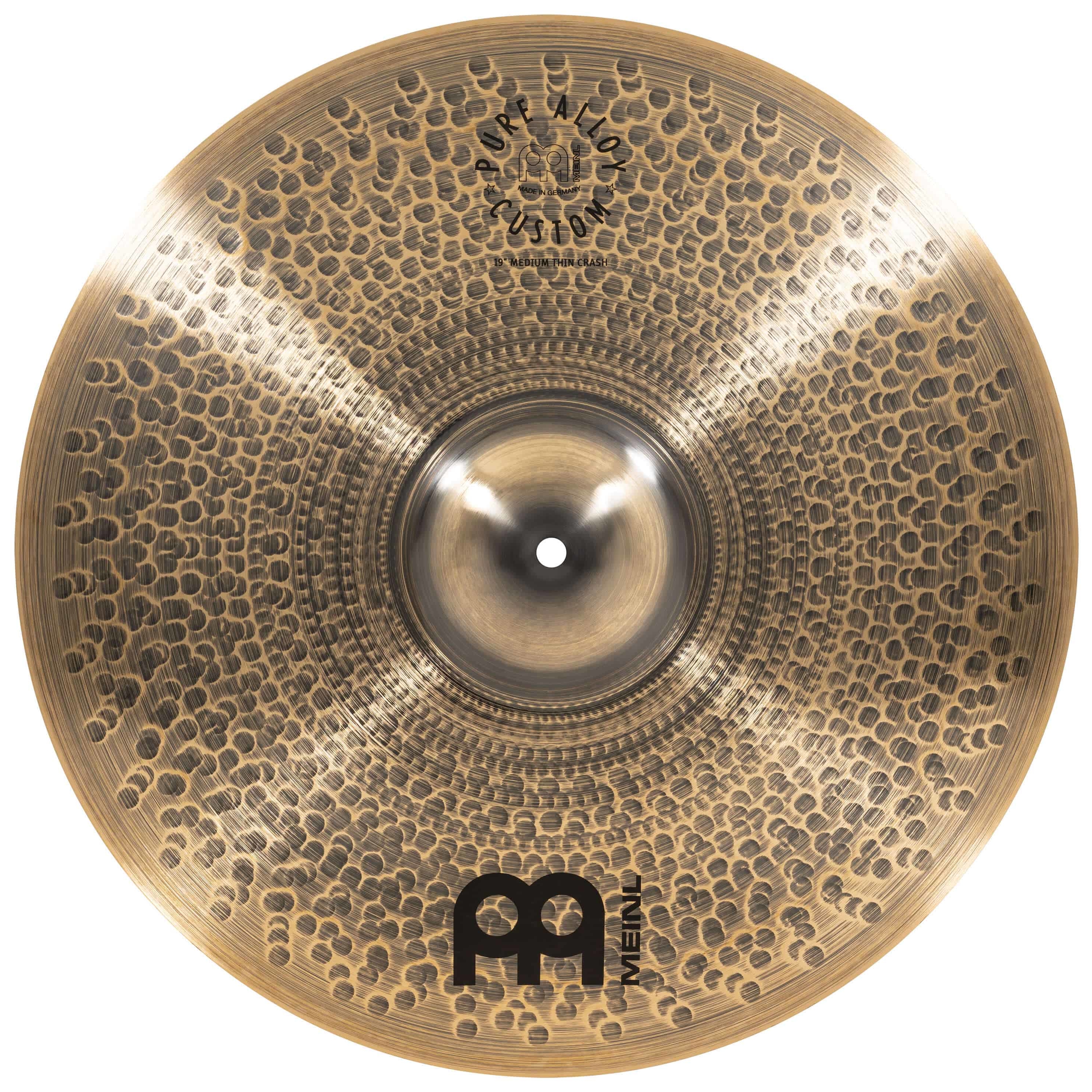 Meinl Cymbals PAC19MTC - 19" Pure Alloy Custom Medium Thin Crash