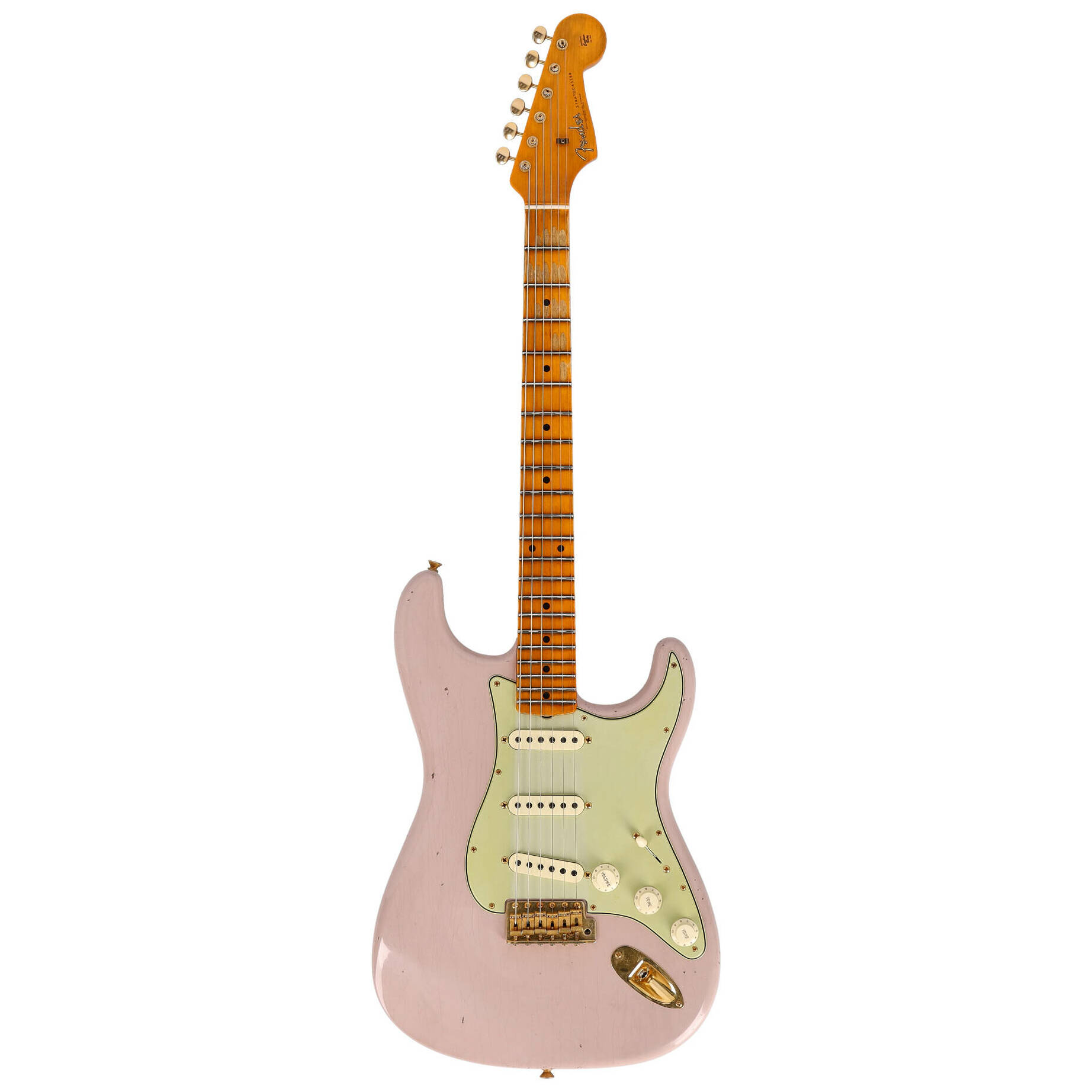 Fender Custom Shop 1962 Stratocaster Journeyman Relic Dirty Shell Pink