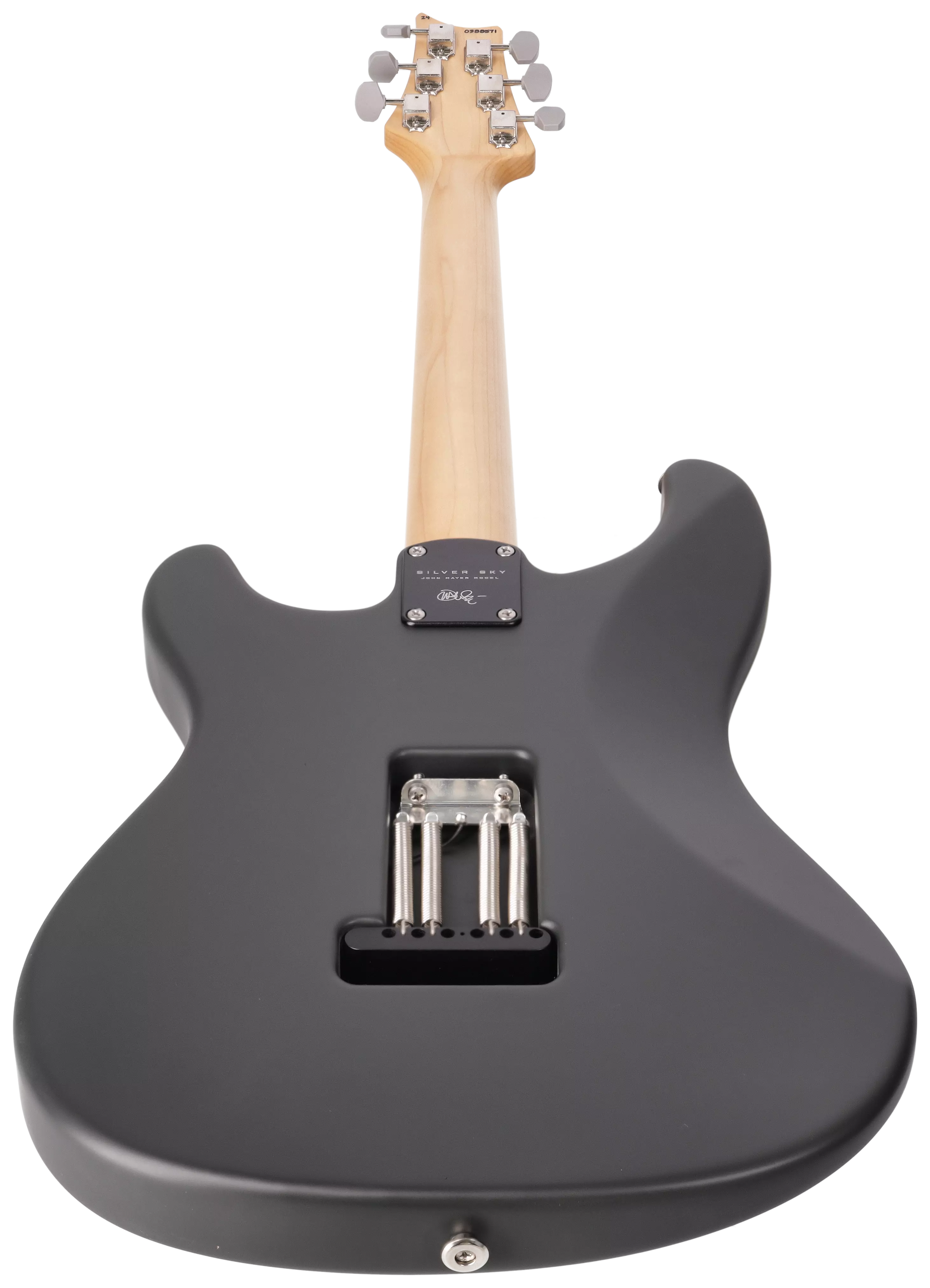 PRS John Mayer JM Silver Sky MN Faded Black Tee Satin 6