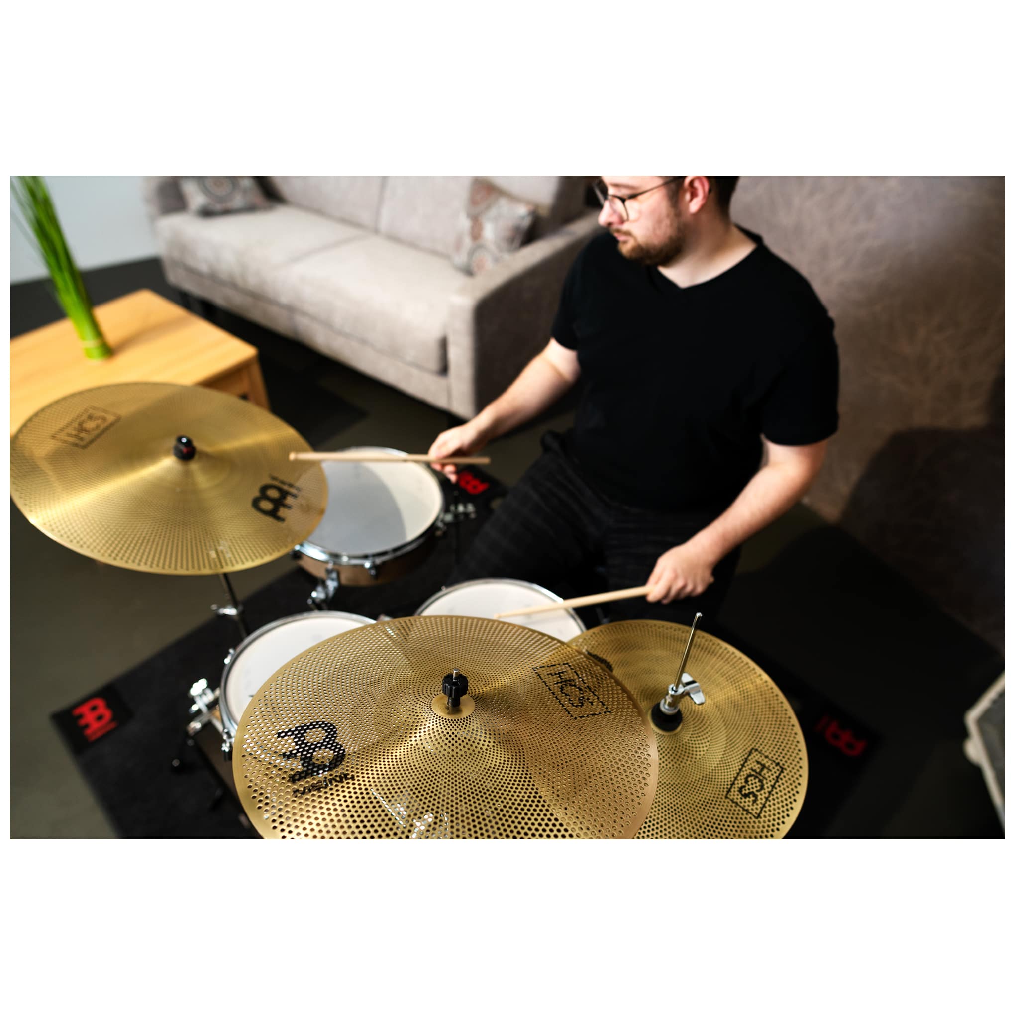 Meinl Cymbals P-HCS141620 - Practice HCS Cymbal Set 7