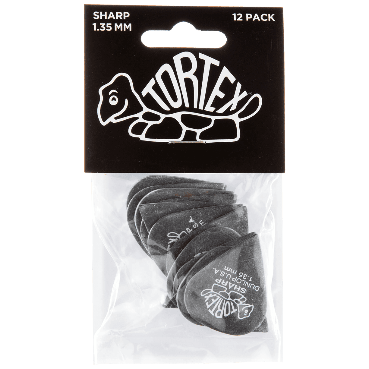 Dunlop Tortex Sharp 1.35 Player's Pack 12 Stück