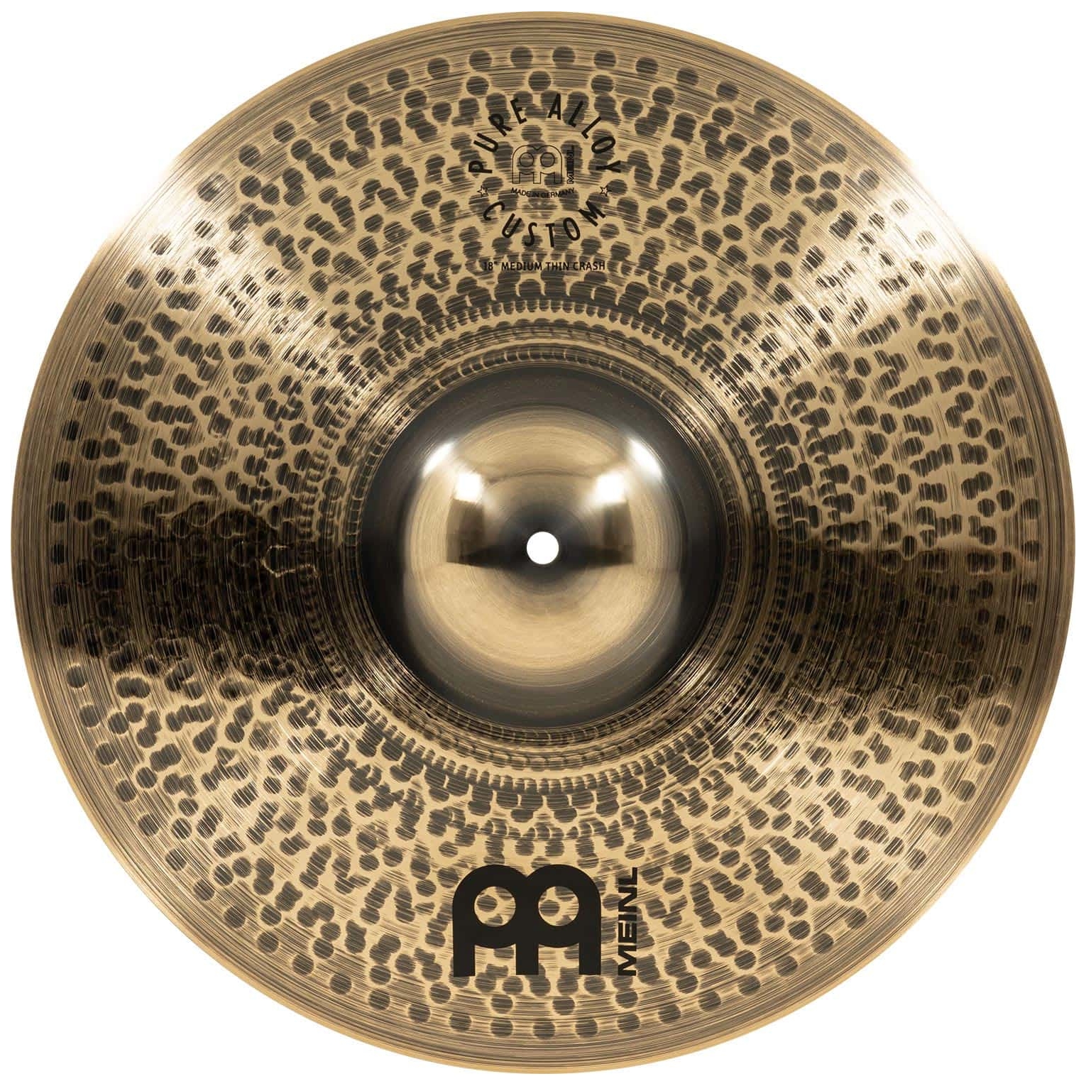 Meinl Cymbals - Meinl Cymbals PAC141820 14 18 20 Pure Alloy Cymbal Set - 4