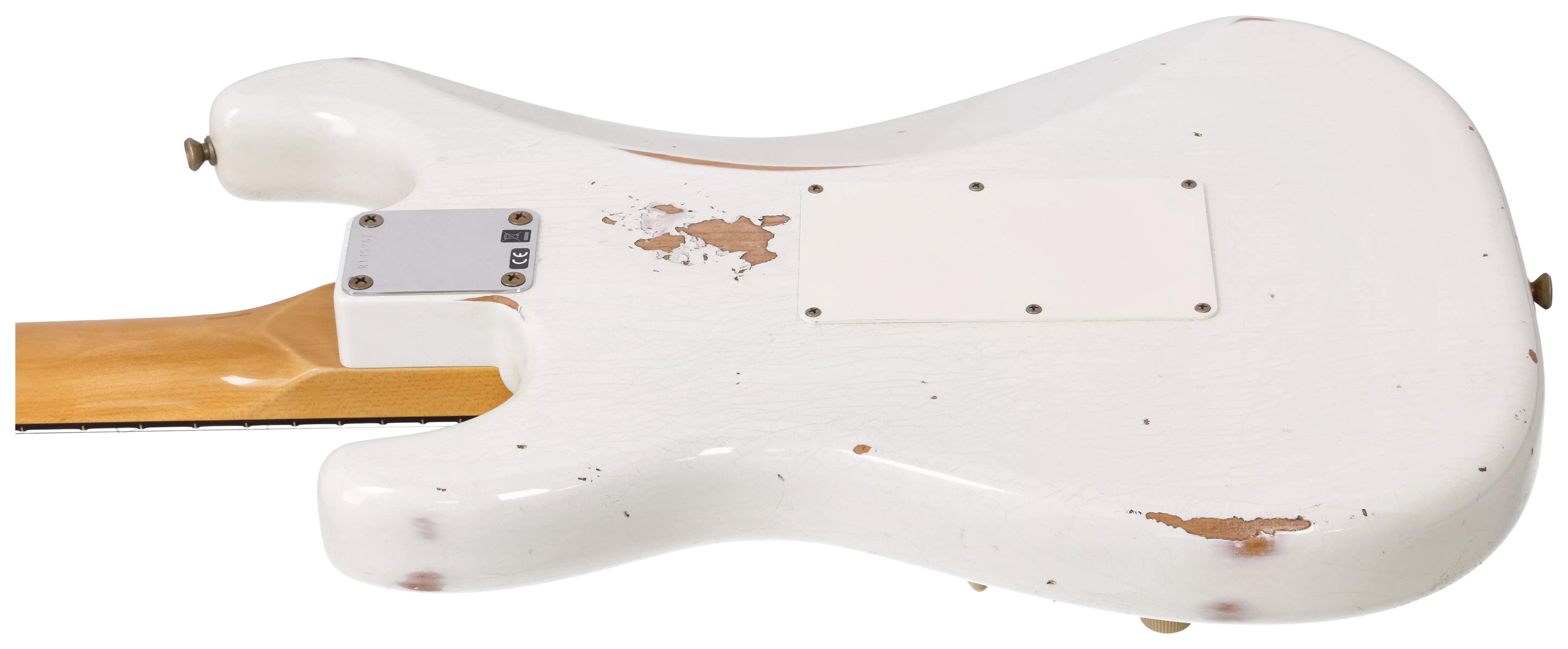 Fender Custom Shop 1960 Stratocaster Relic RW HSS FR OLW #R145267 8