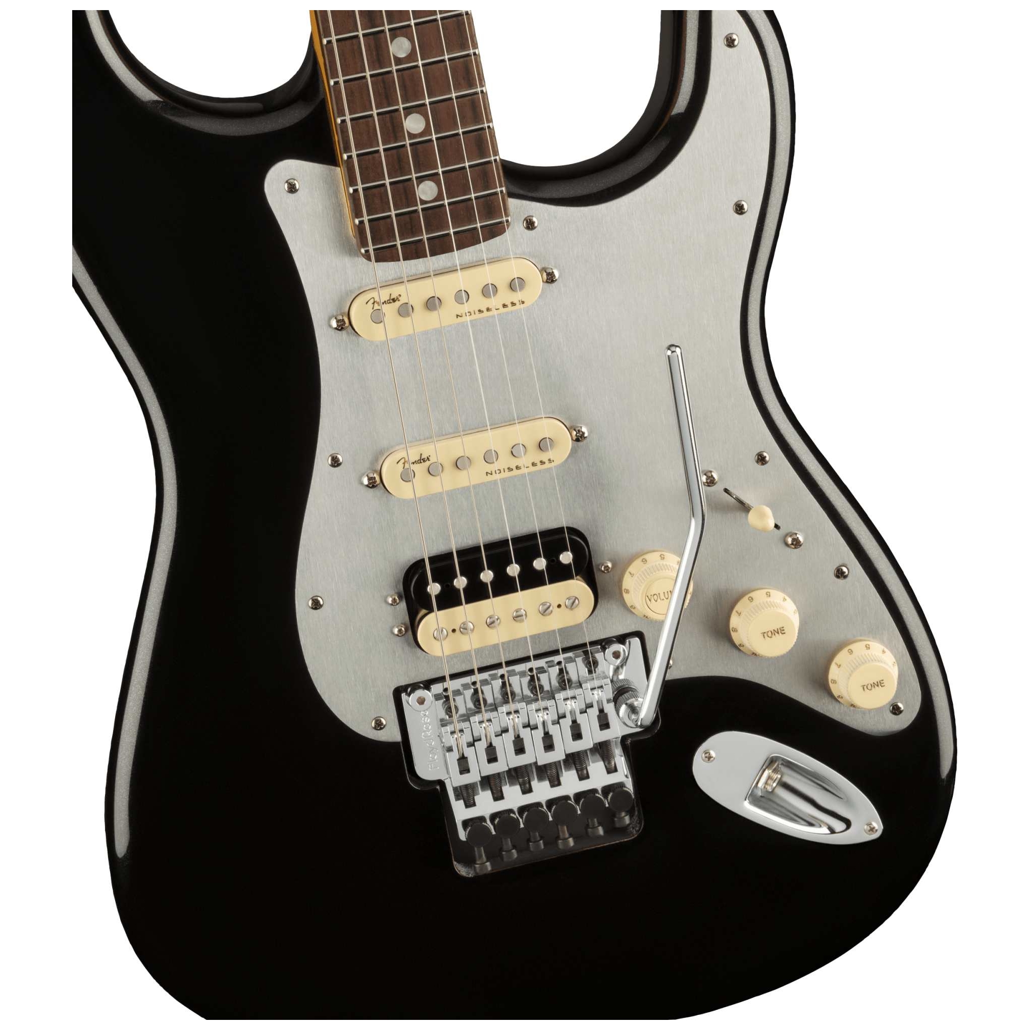 Fender American Ultra Luxe Strat RW FR MBK B-Ware