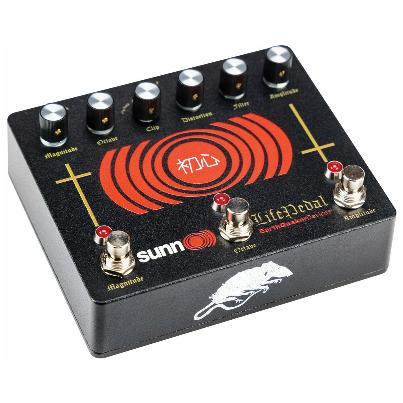 EarthQuaker Devices Sunn O))) Life Pedal V3 - Distortion-Boost-Octaver 1