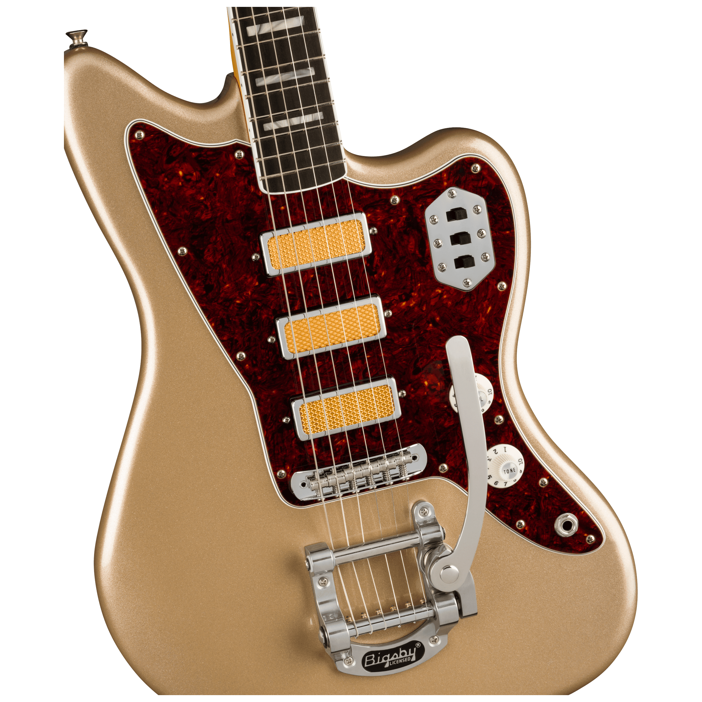 Fender Gold Foil Jazzmaster EB SHG 4