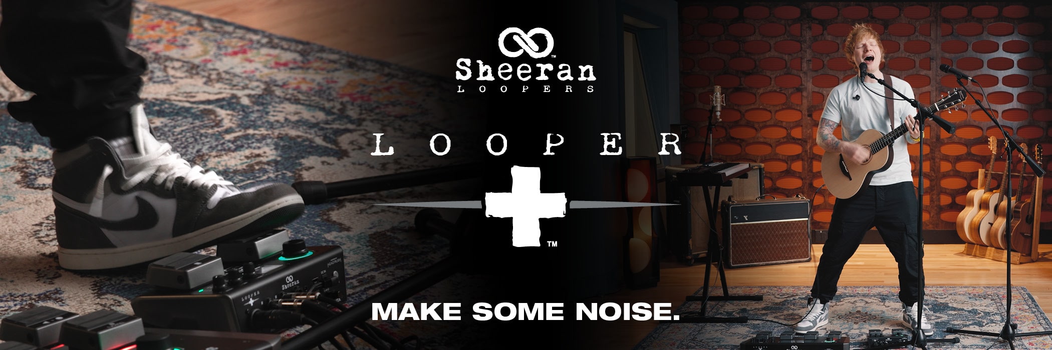 Banner für Sheeran Loopers Looper +