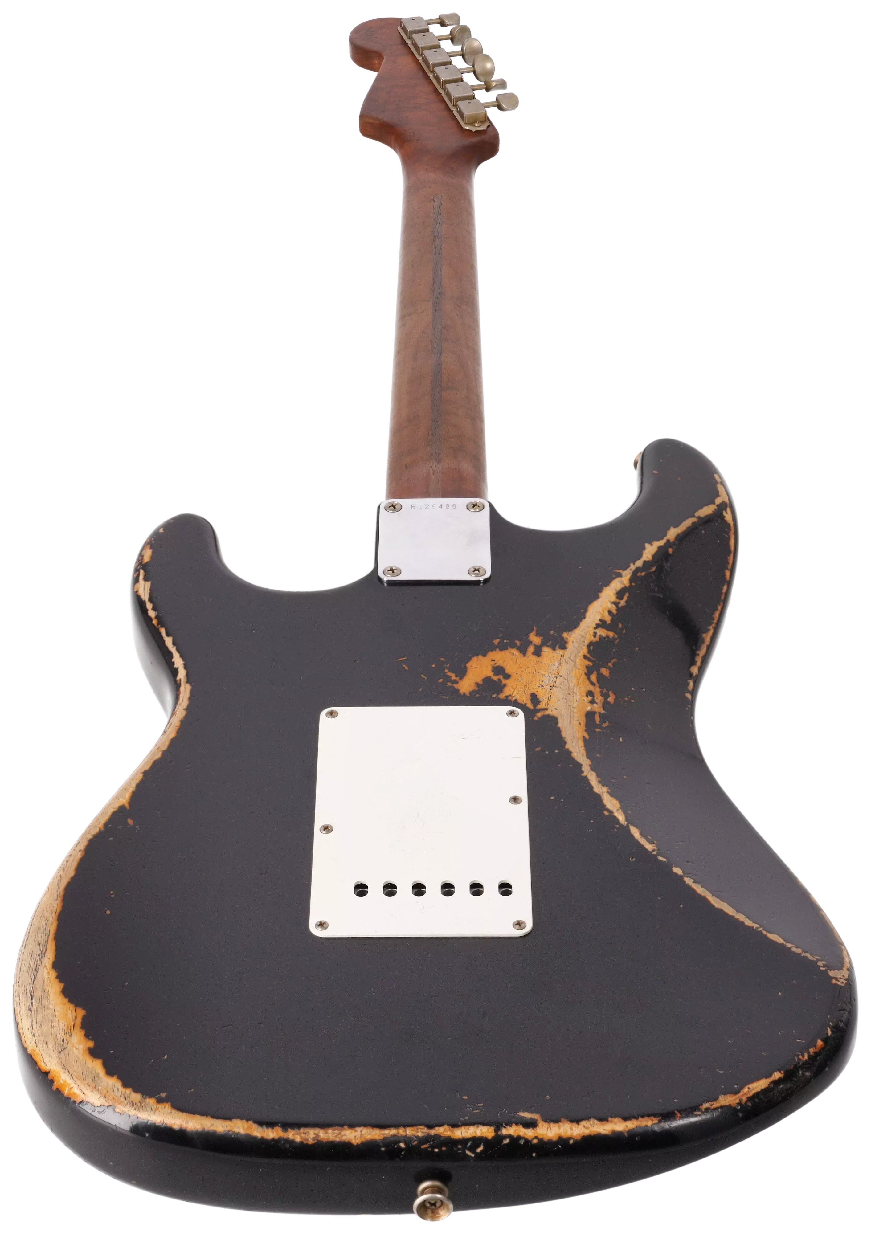 Fender Custom Shop 50´s Stratocaster HVYREL BLK over VB MBAH #2 6