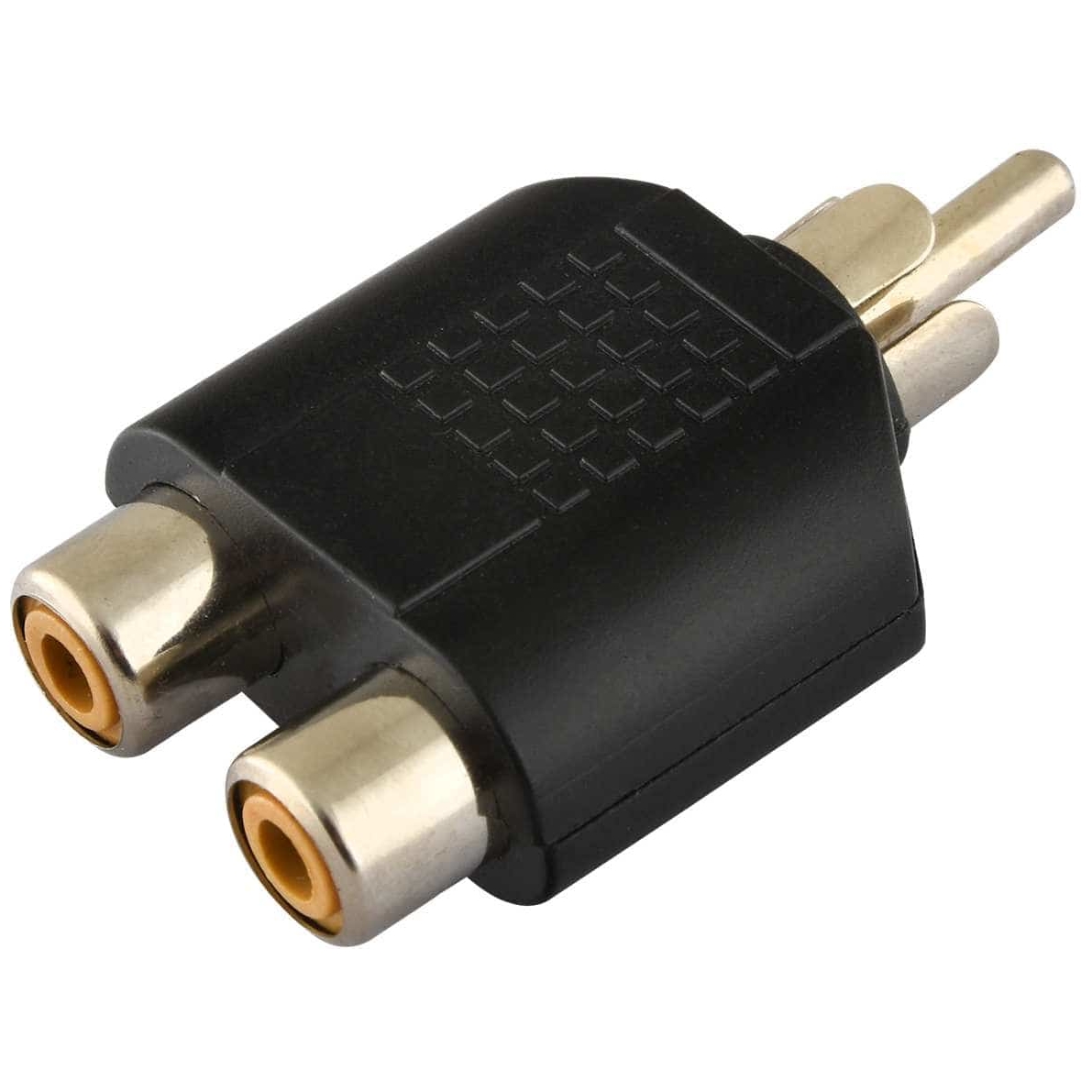 Klang - Klang Y-Adapter Cinch-Stecker auf 2x Cinch-Buchsen