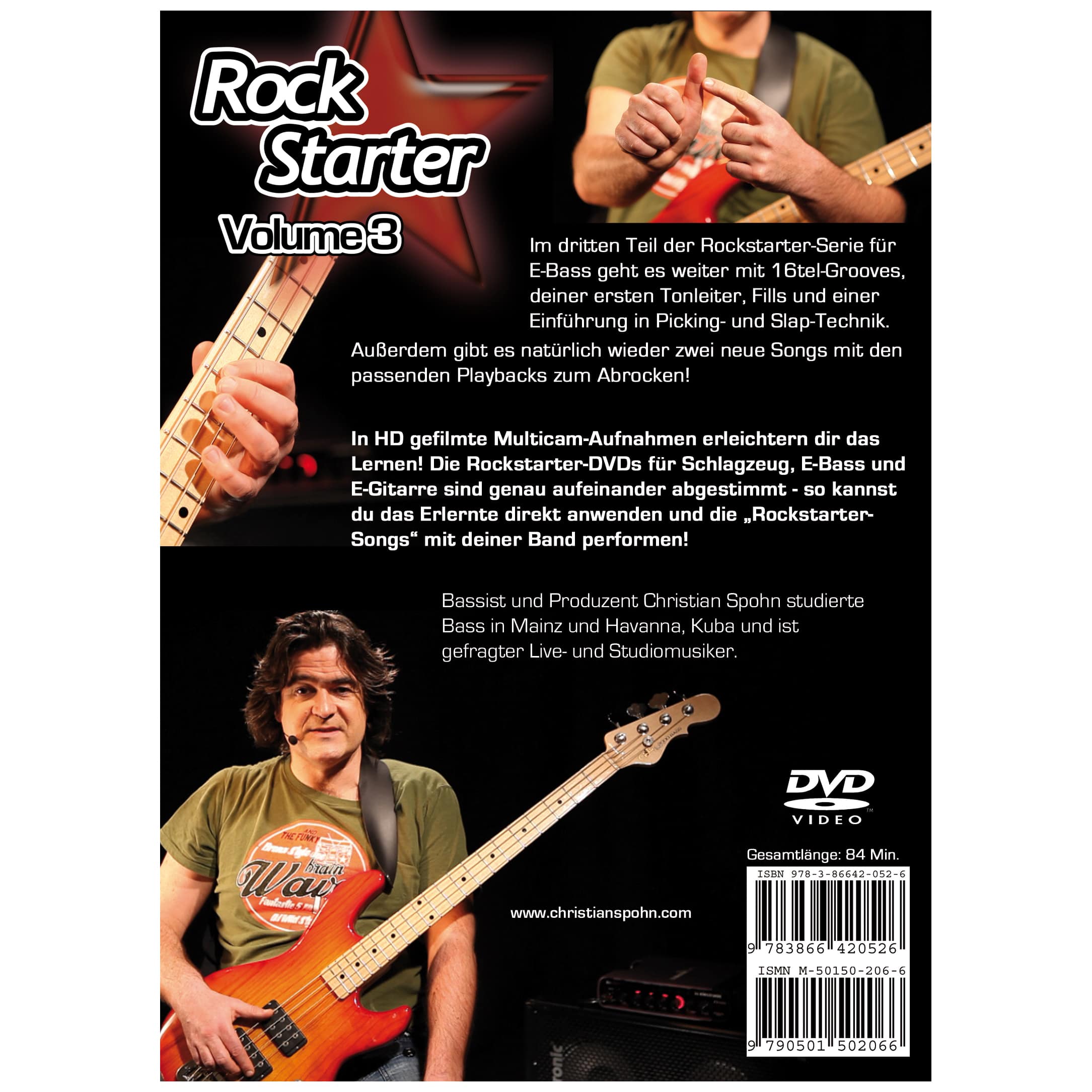 Artist Ahead Rockstarter Vol. 3 - E-Bass - Christian Spohn 1