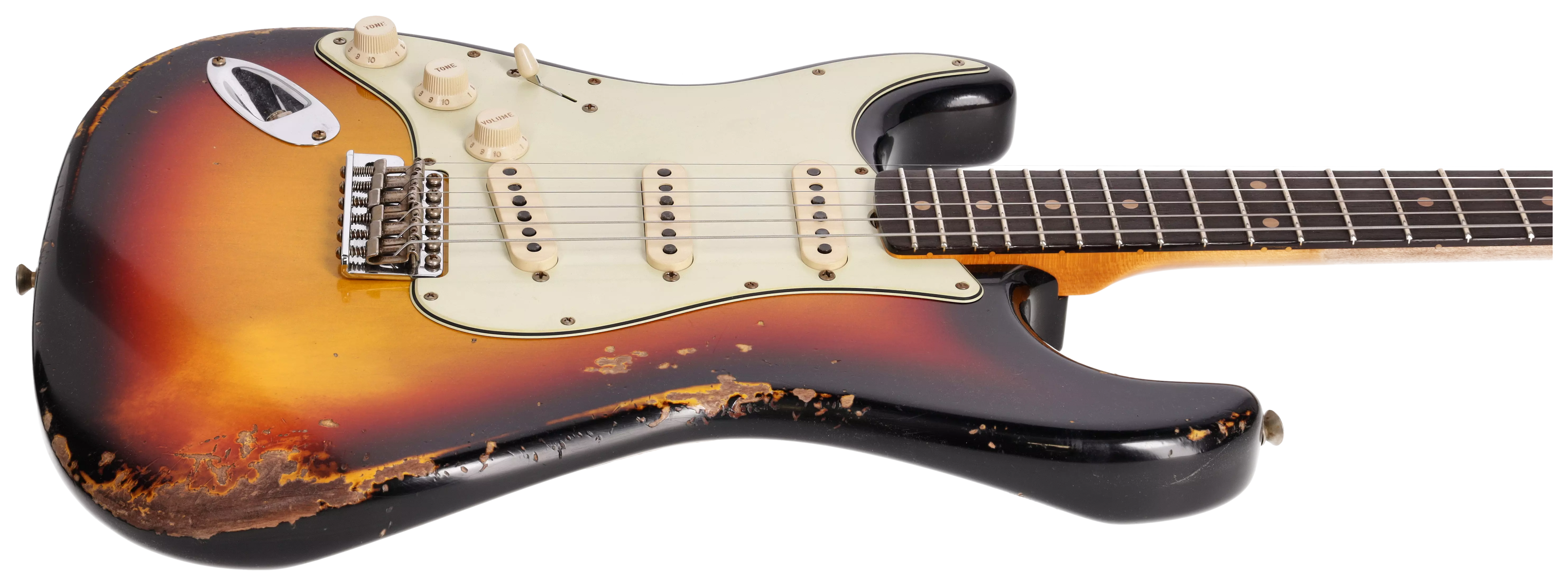 Fender Custom Shop 1960 Stratocaster Heavy Relic LH RW 3TS #2 5