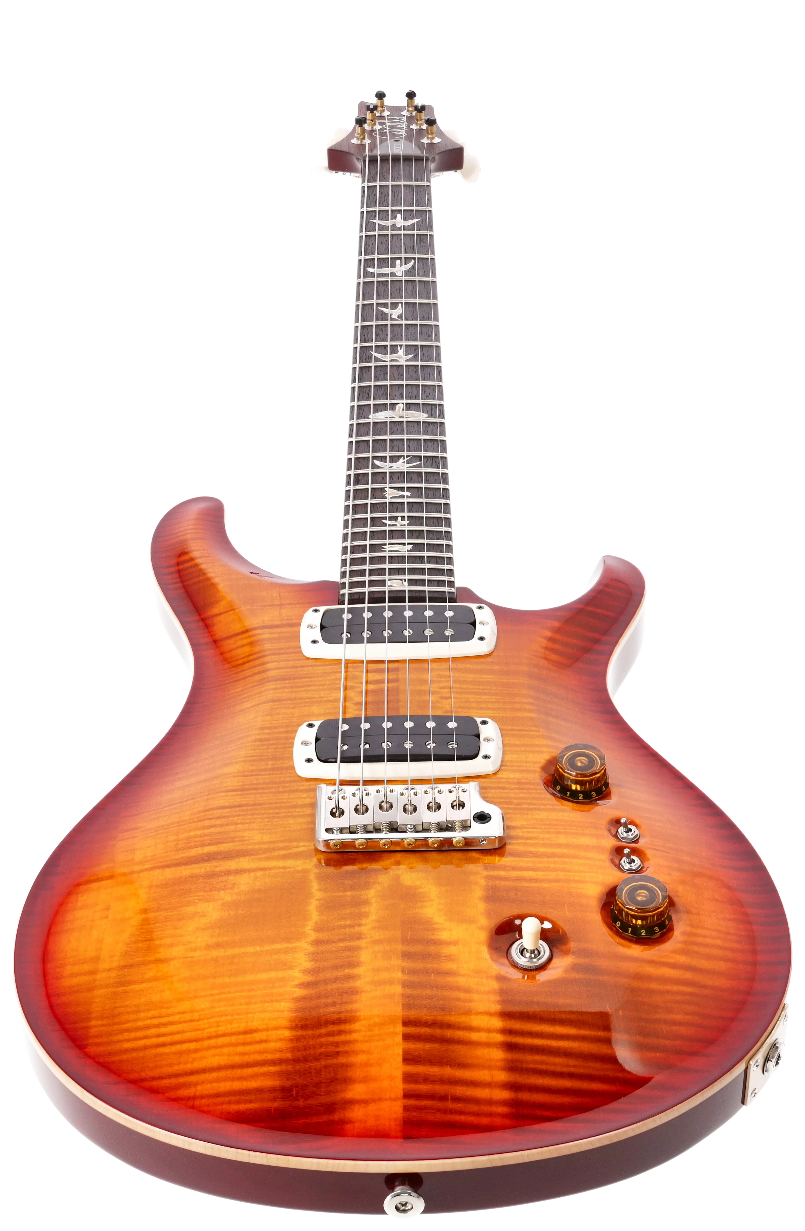 PRS Custom 24-08 Dark Cherry Sunburst #0403168 3