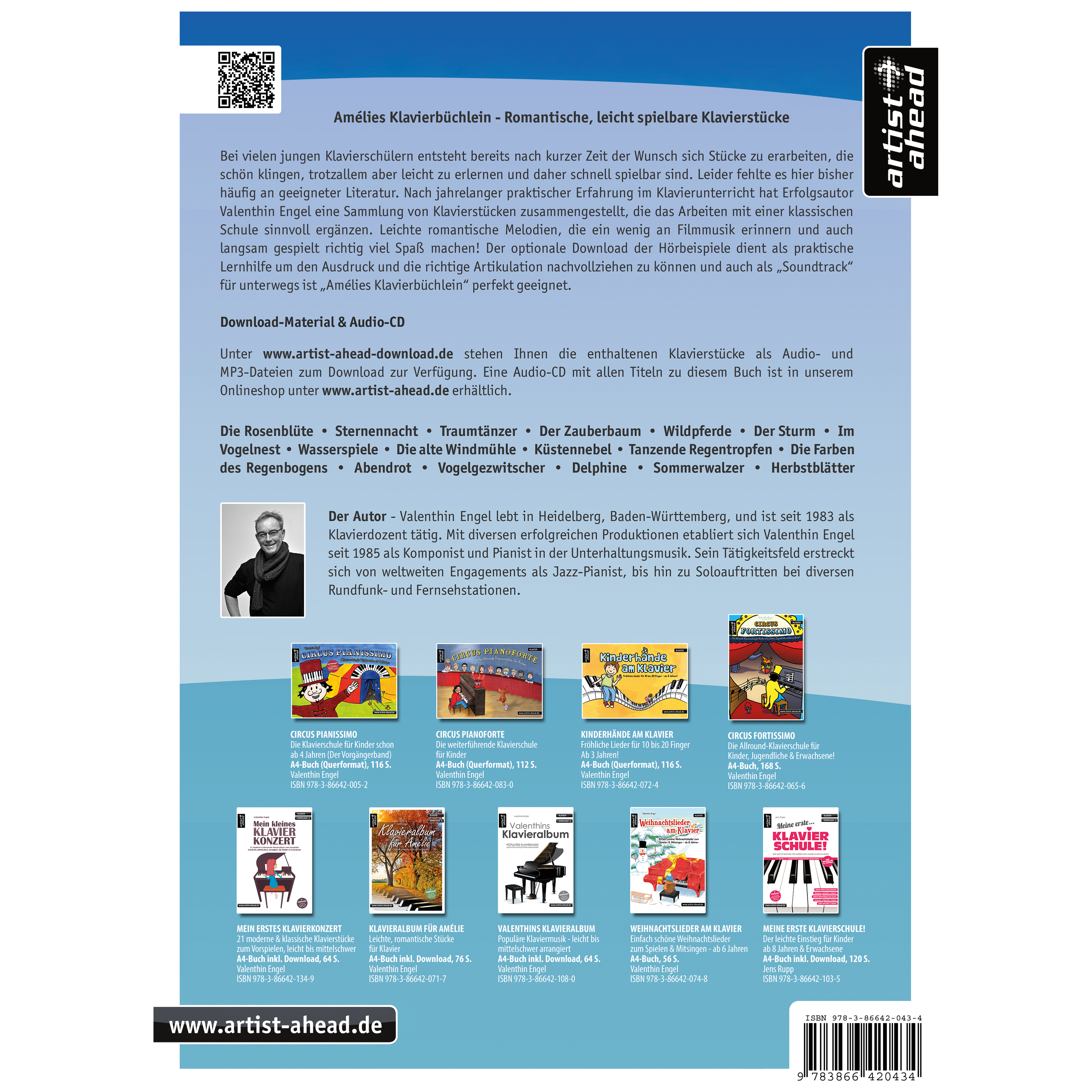 Artist Ahead Amélies Klavierbüchlein - Valenthin Engel 1